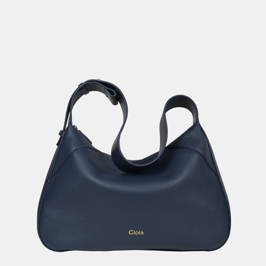 Alma-R Leather Hobo