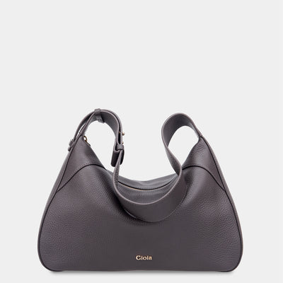 Alma-R Leather Hobo