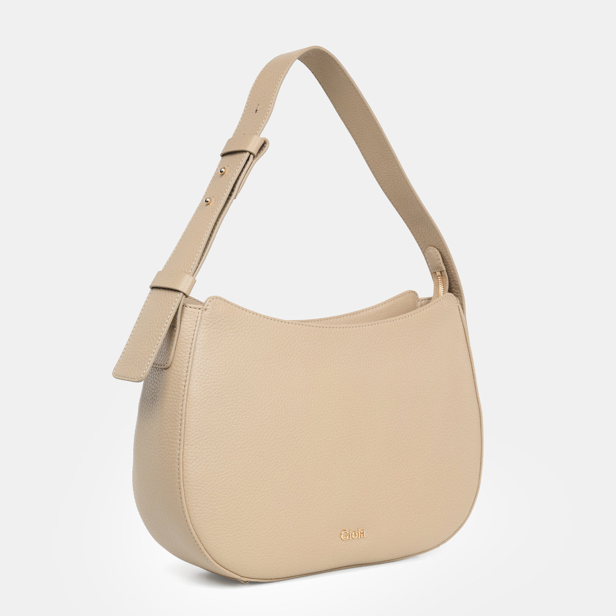 Alma-R Shoulder Bag#Color_Beige
