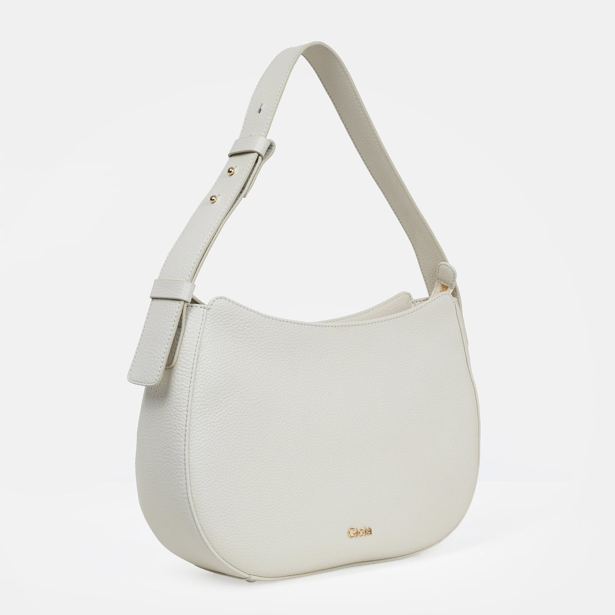 Alma-R Shoulder Bag#Color_Off White