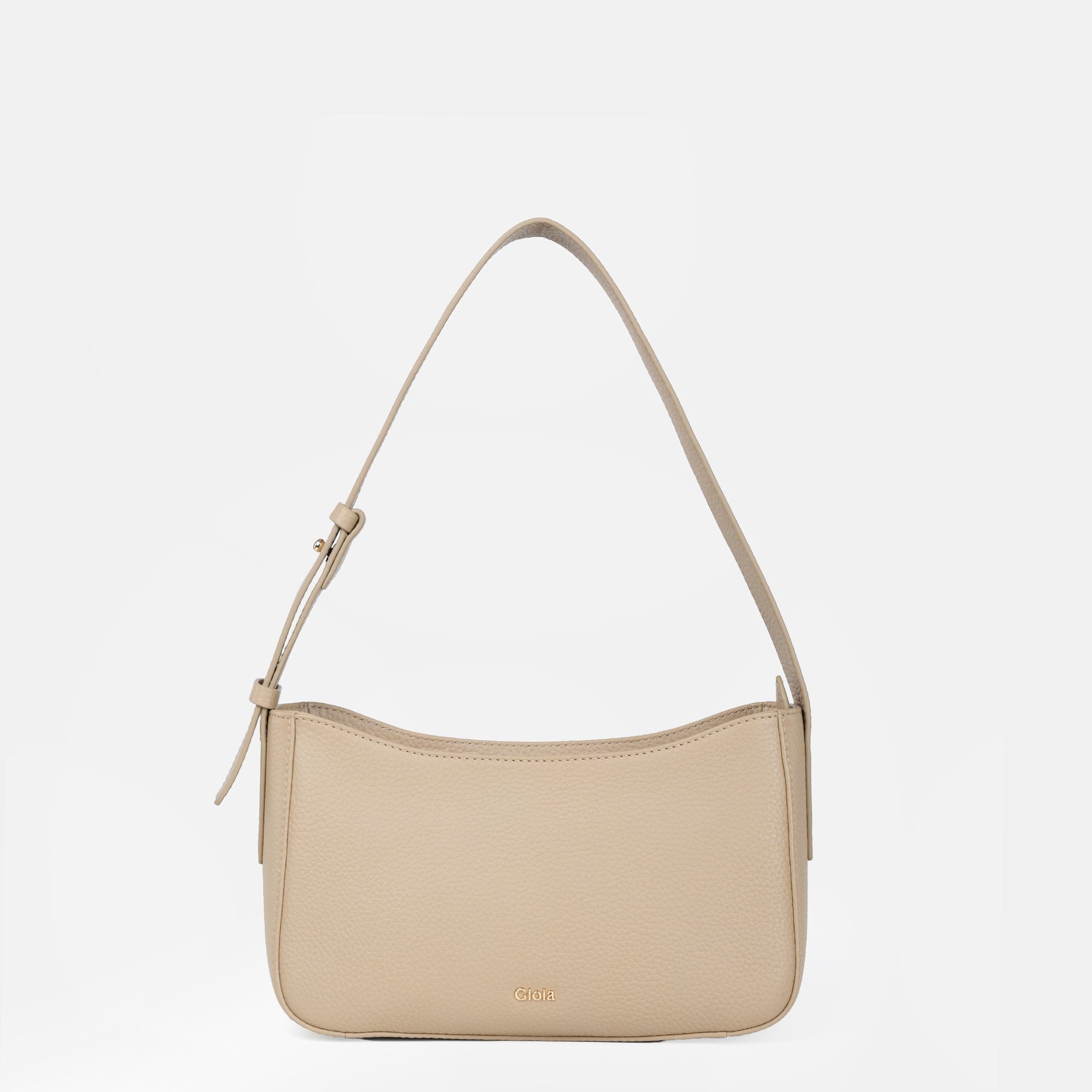 Alma-R Small Shoulder Bag#Color_Beige
