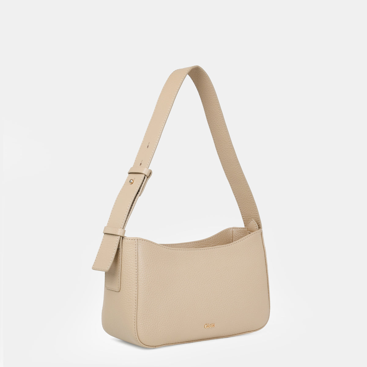 Alma-R Small Shoulder Bag#Color_Beige