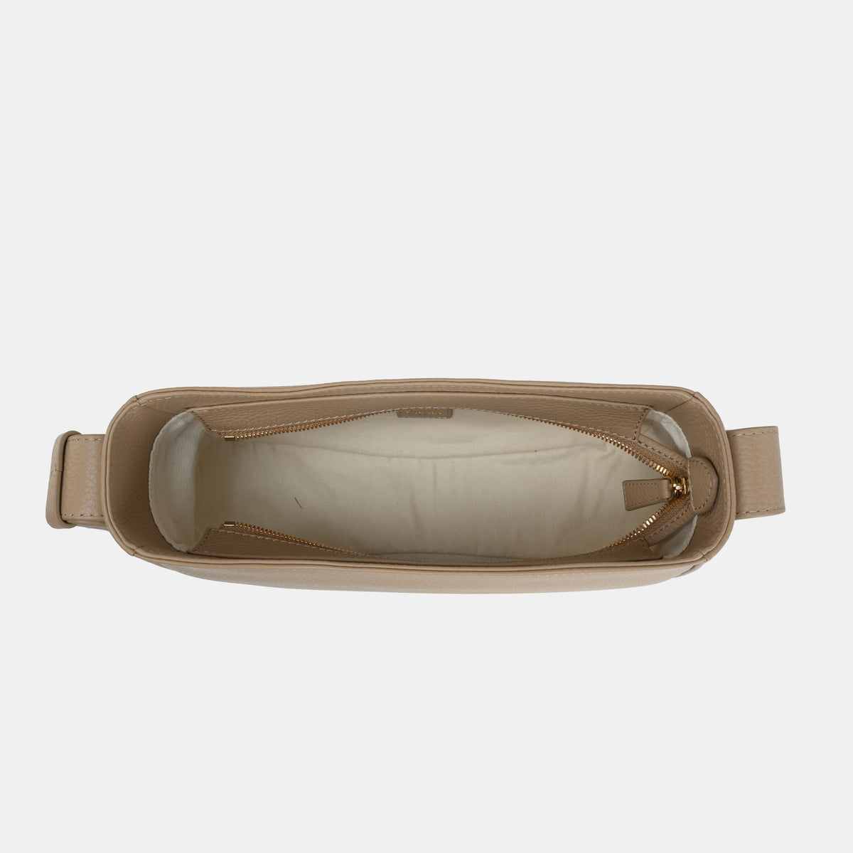 Alma-R Small Shoulder Bag#Color_Beige