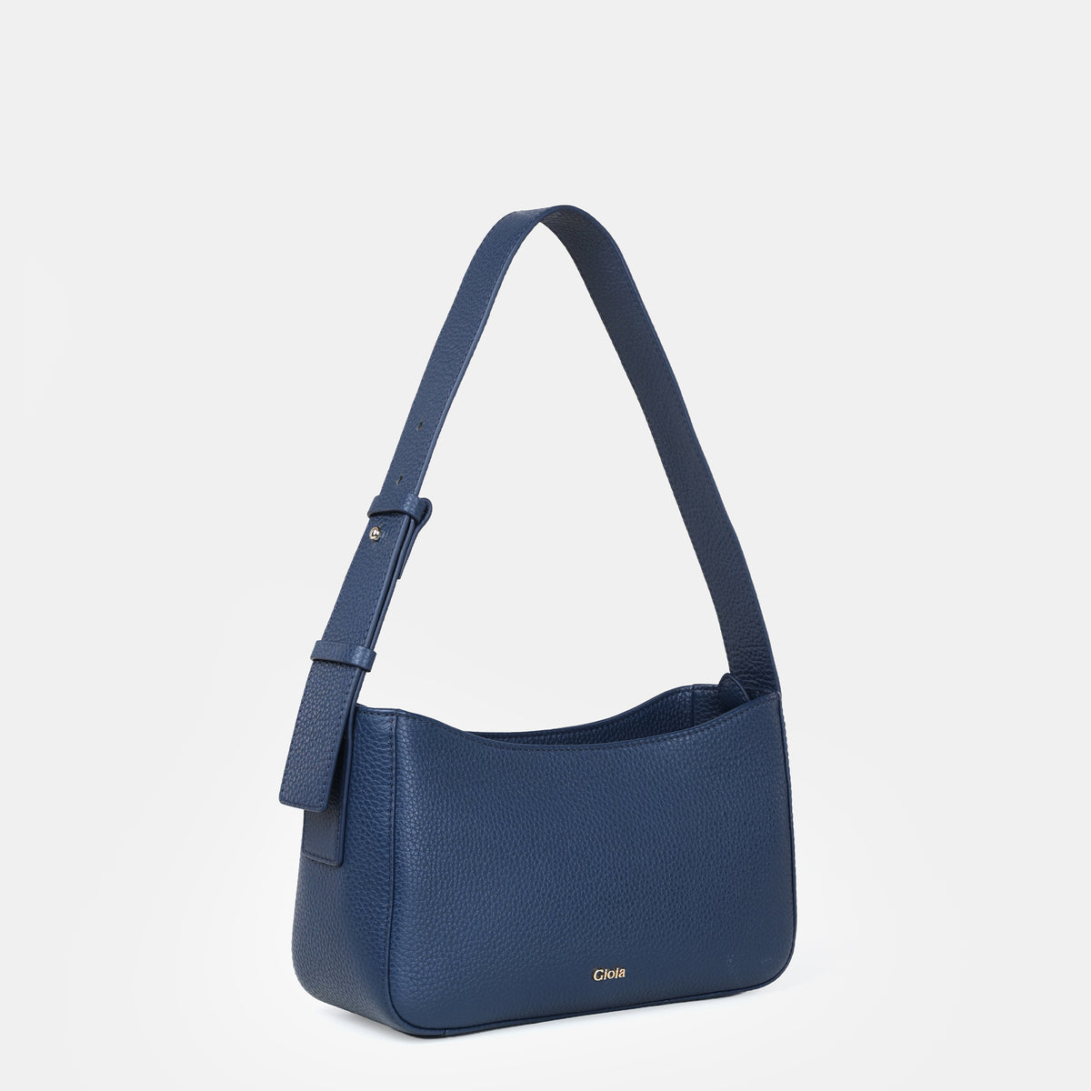 Alma-R Small Shoulder Bag#Color_Navy