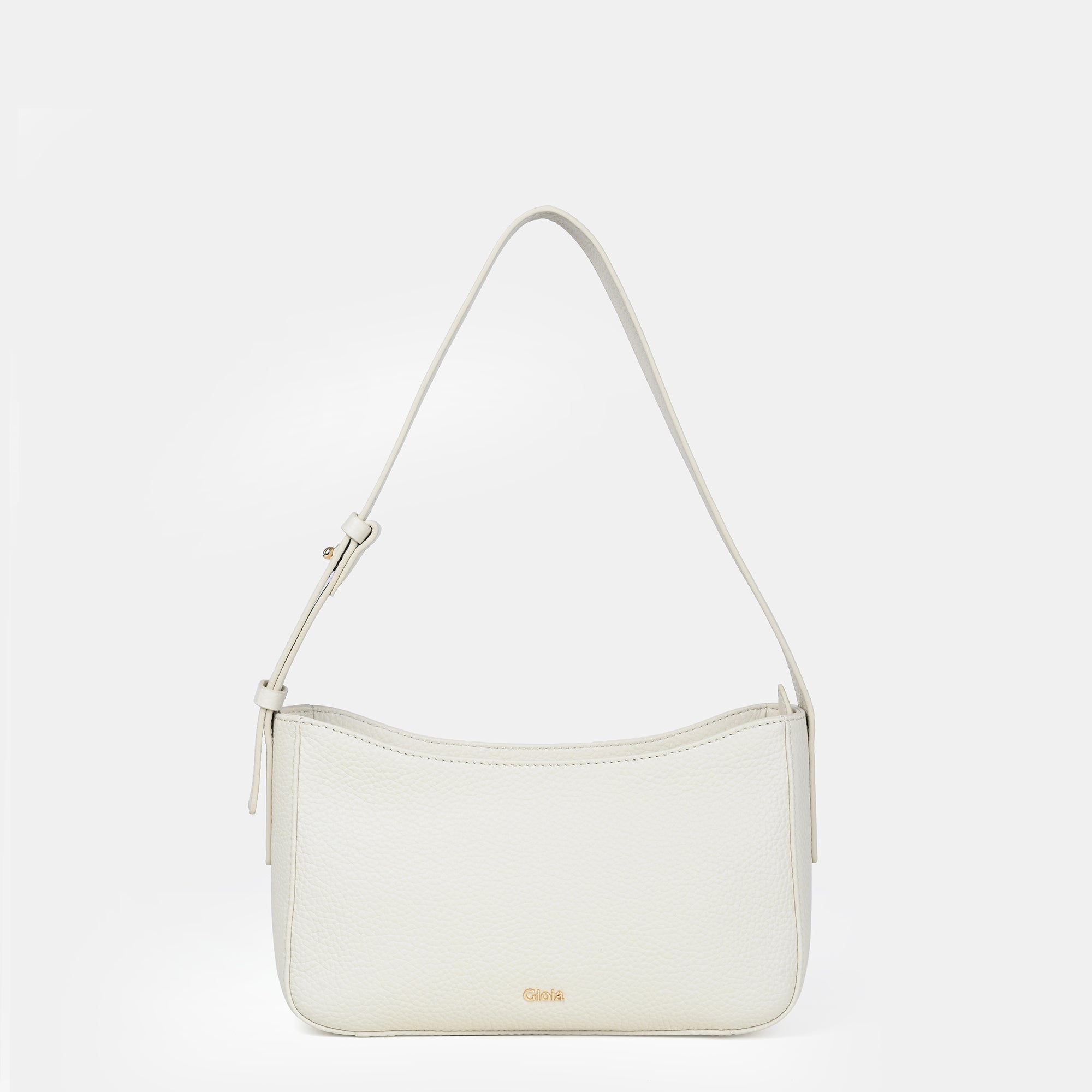 Alma-R Small Shoulder Bag#Color_Off White