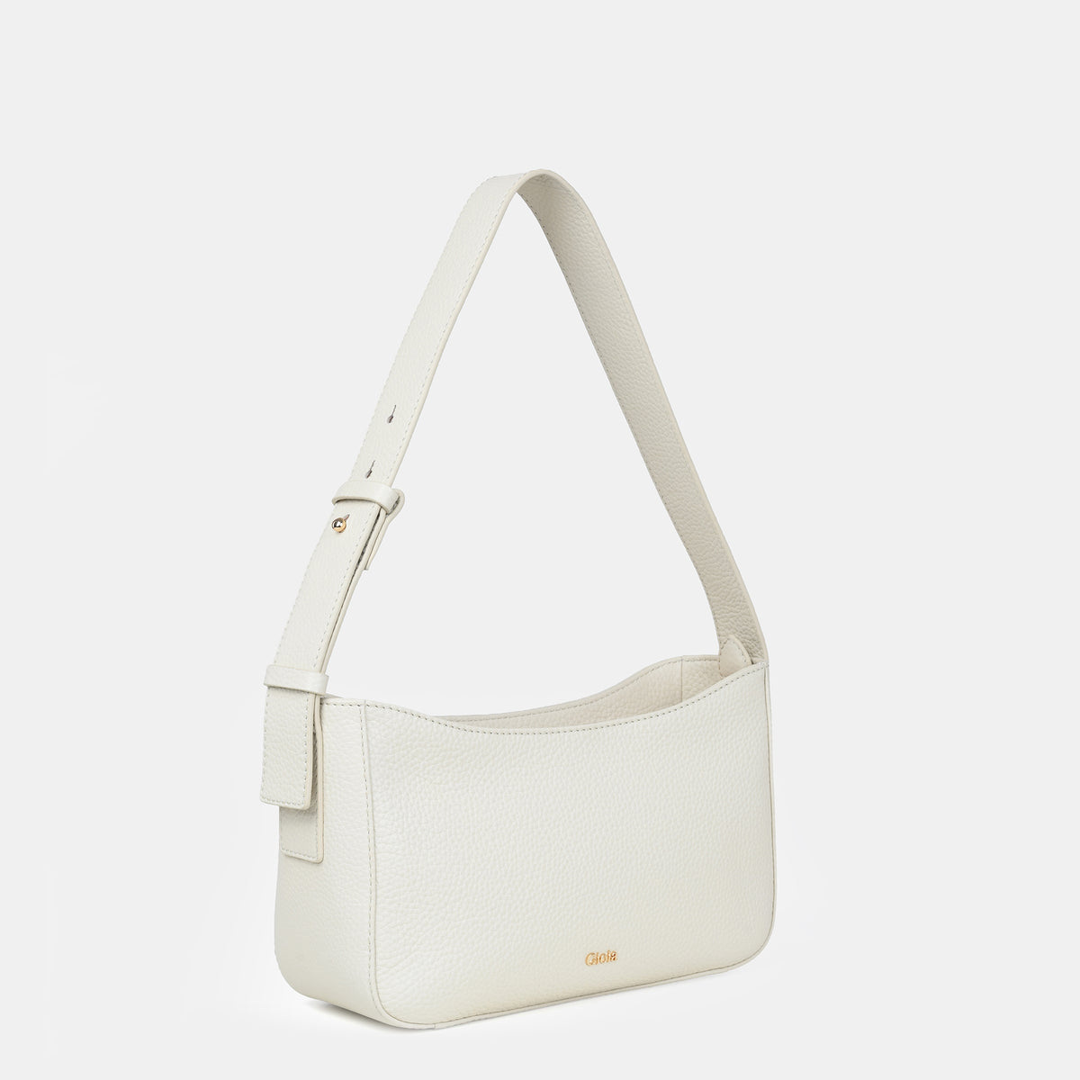 Alma-R Small Shoulder Bag#Color_Off White