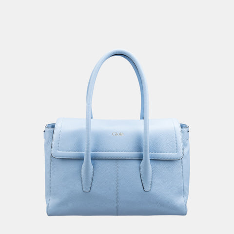 Anna Flapover Tote#Color_Black