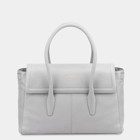 Anna Flapover Tote#Color_Black