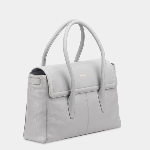 Anna Flapover Tote#Color_Black