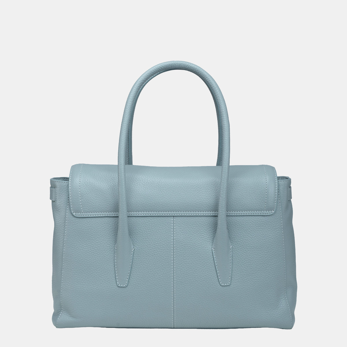 Anna Flapover Tote#Color_Sea Blue