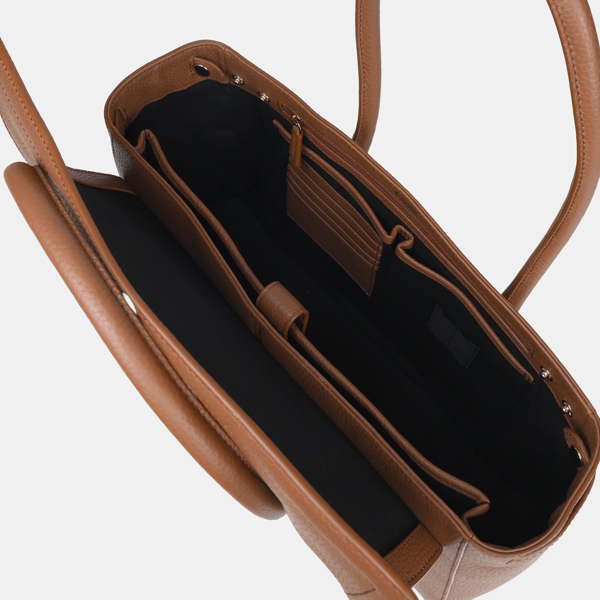 Anna Flapover Tote#Color_Tan