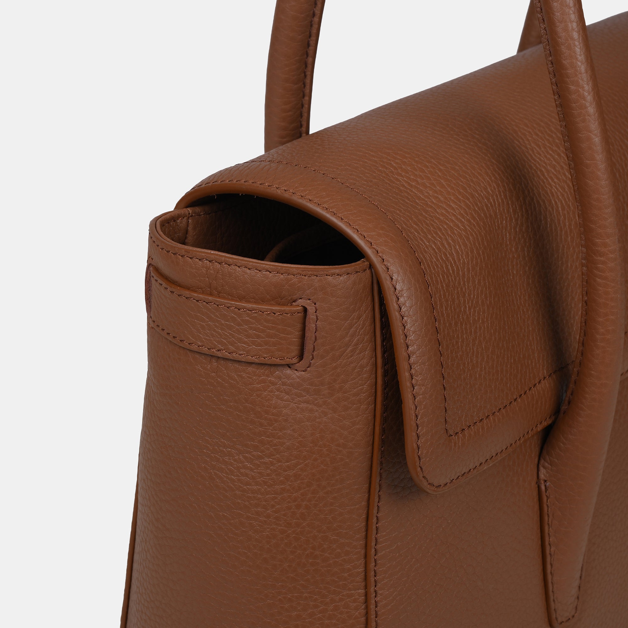 Anna Flapover Tote#Color_Tan