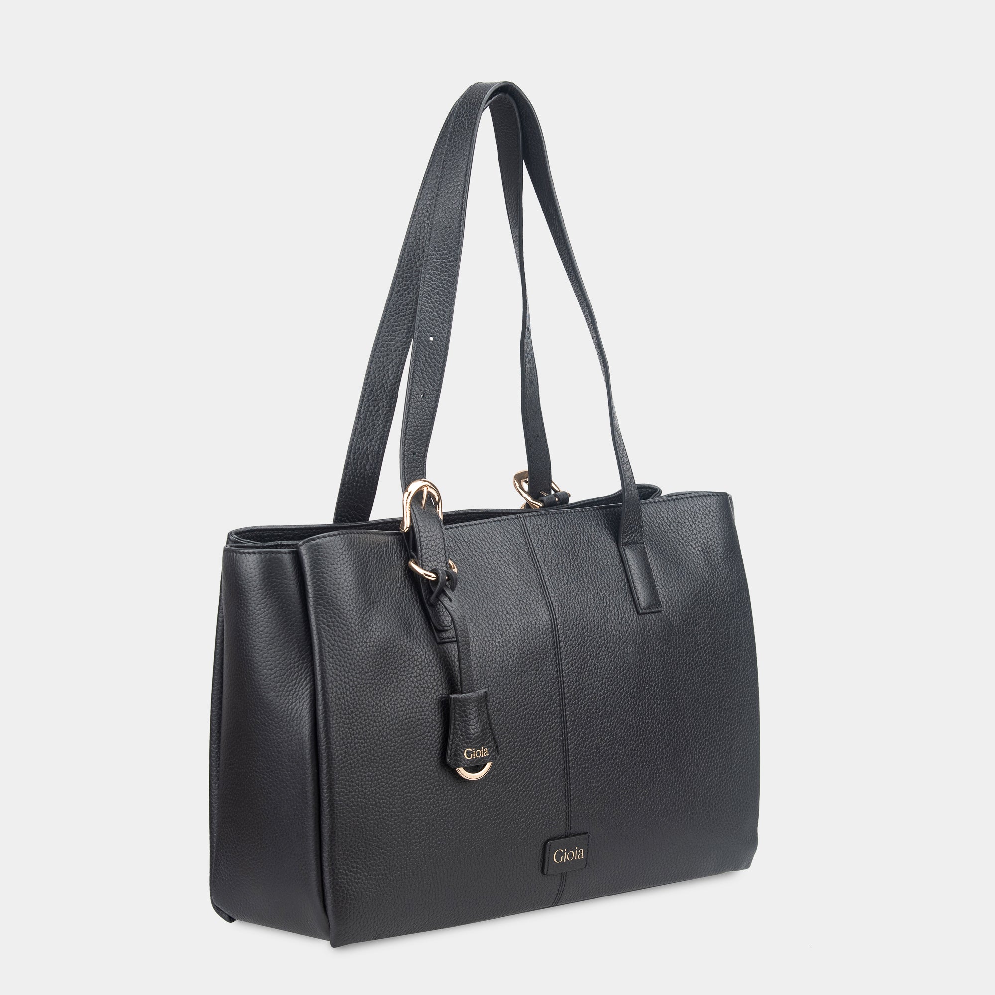 Anna Large Tote#Color_Black