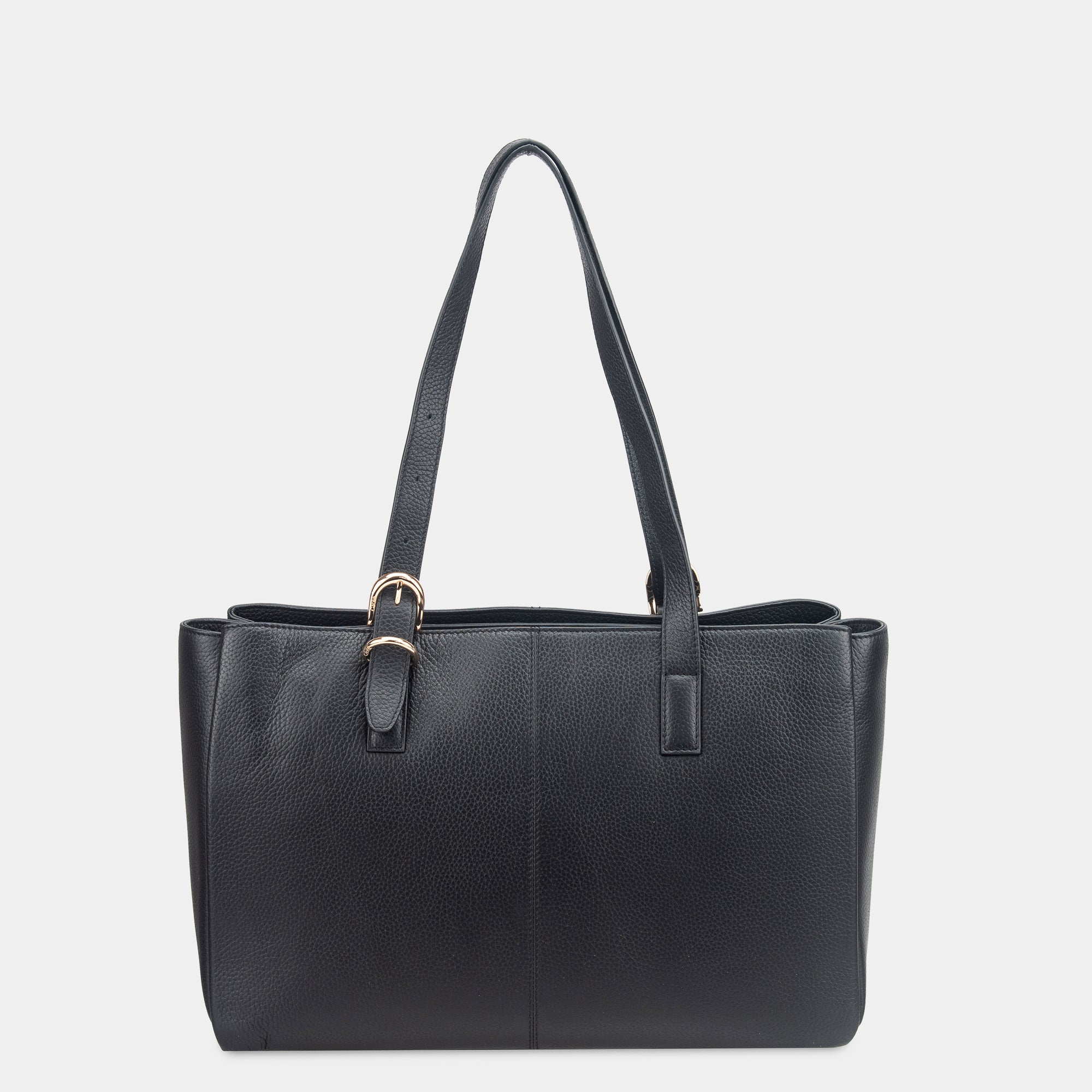 Anna Large Tote#Color_Black
