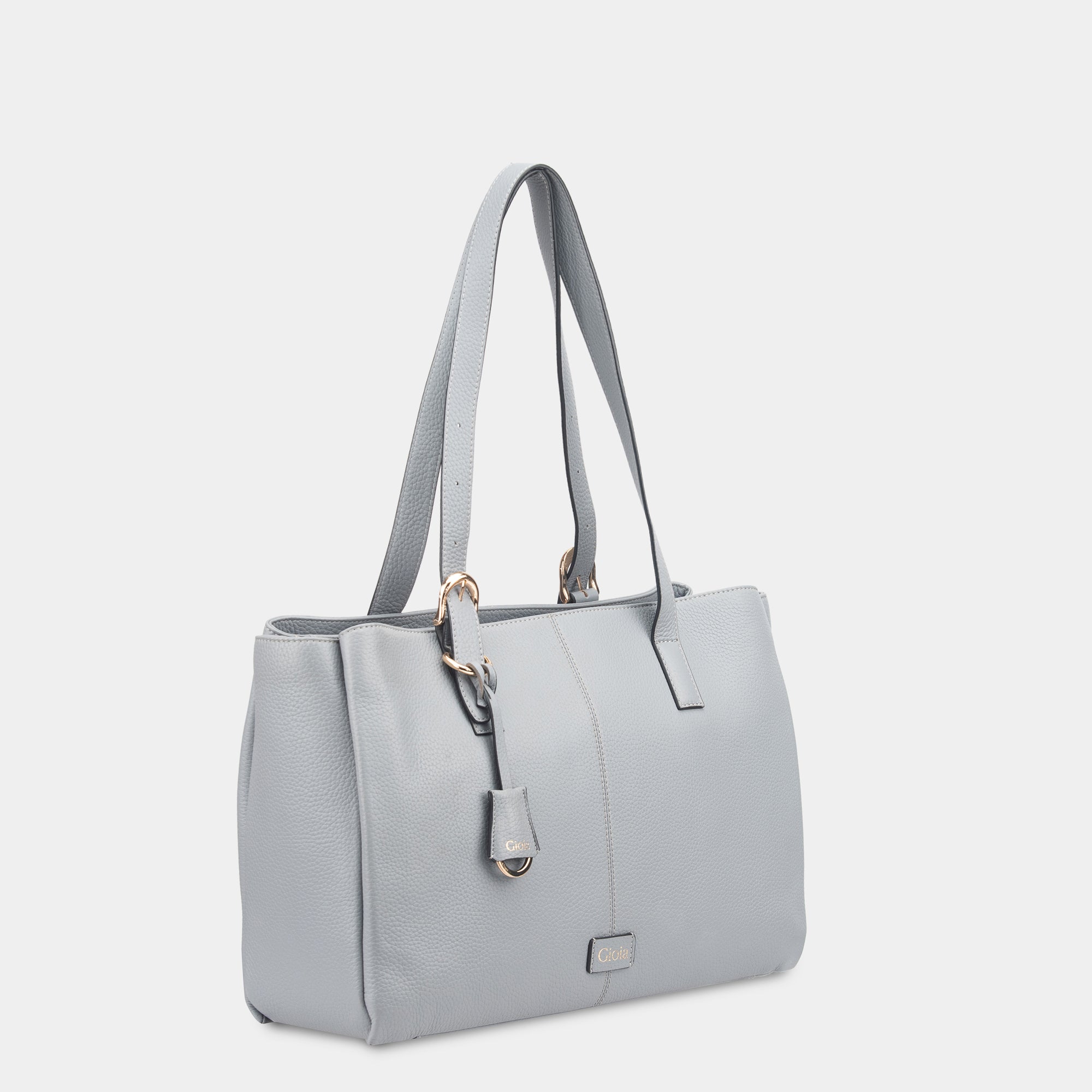 Anna Large Tote#Color_Grey