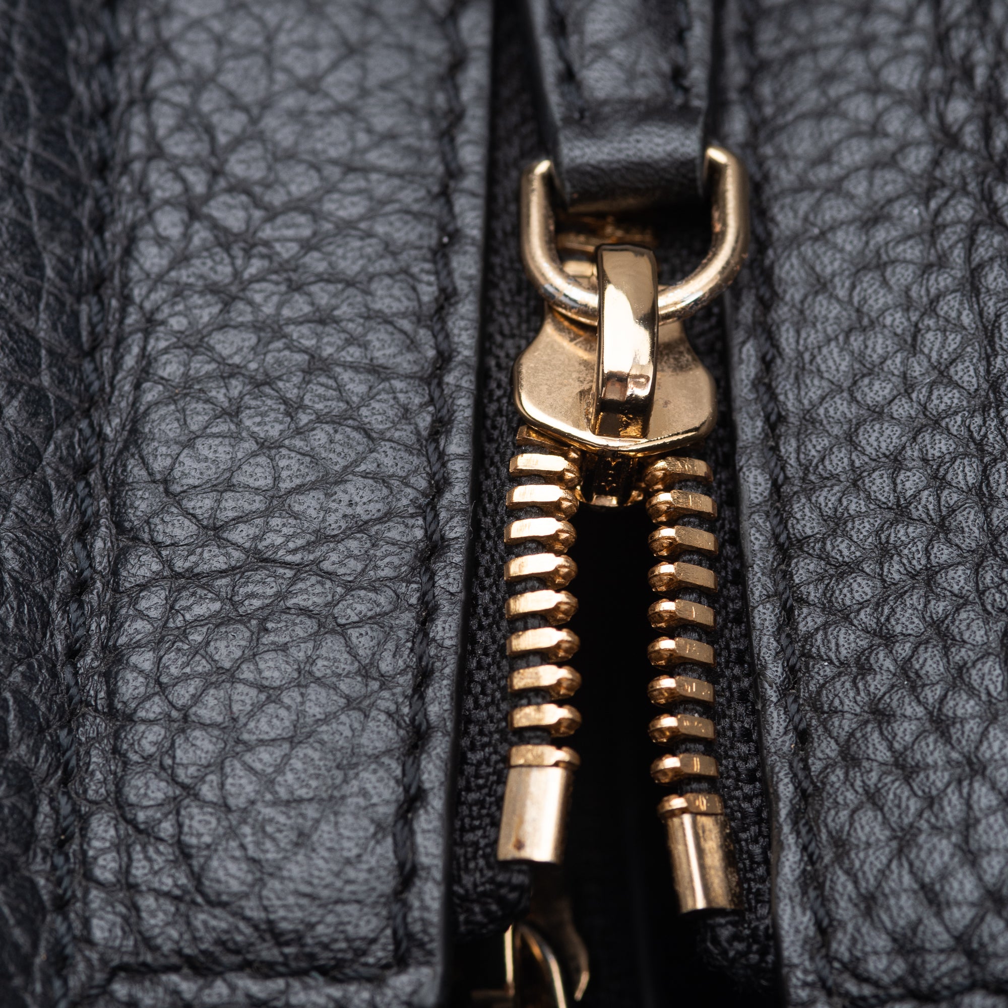 Anna top zip tote#Color_Black