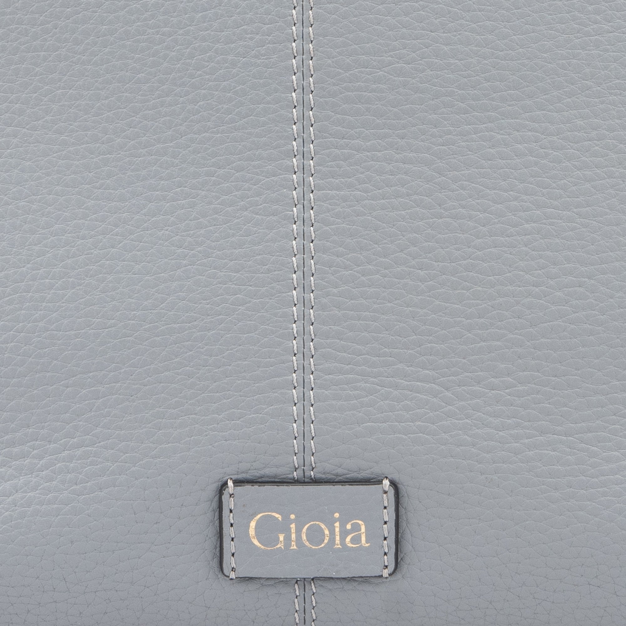 Anna top zip tote#Color_Grey