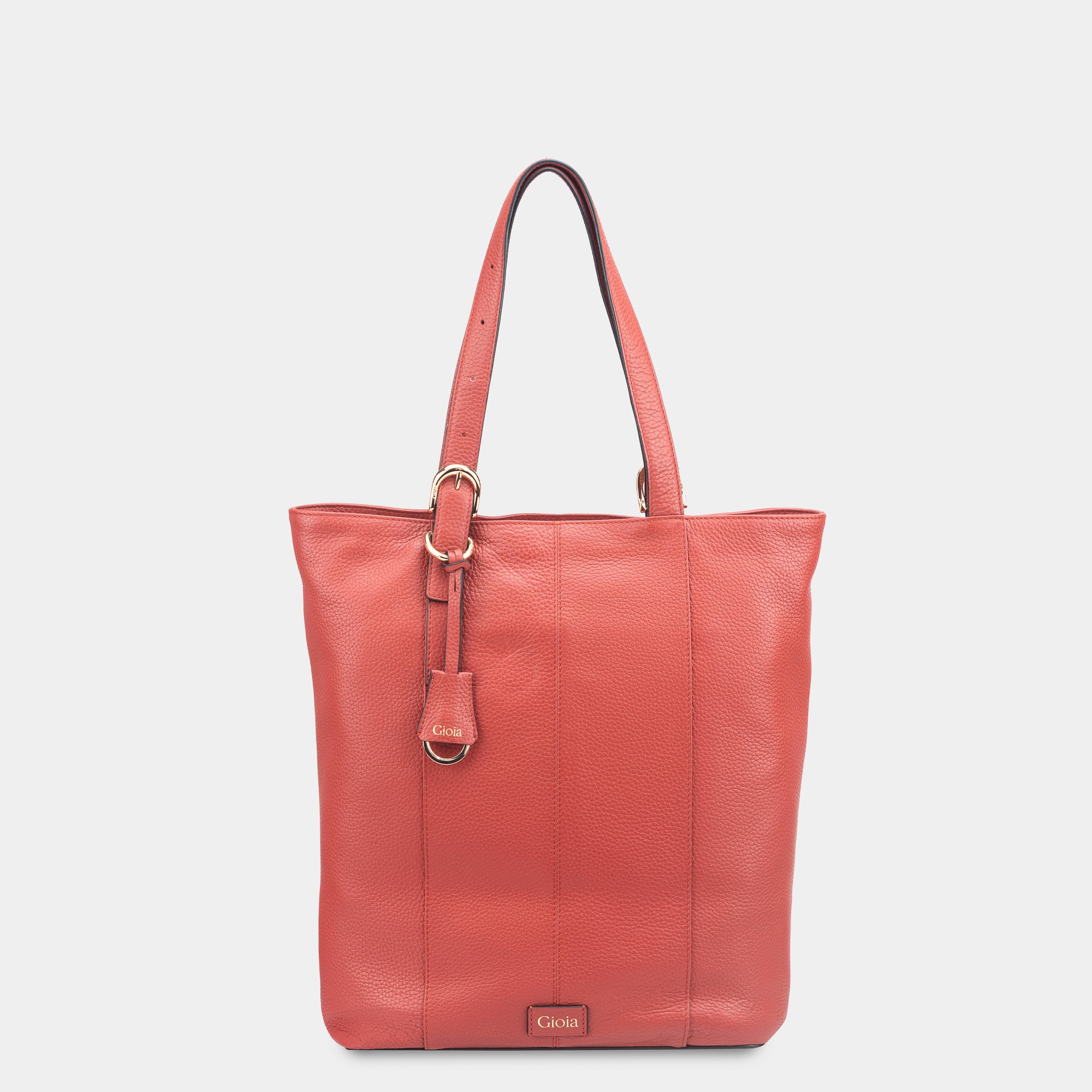 Anna top zip tote#Color_Red