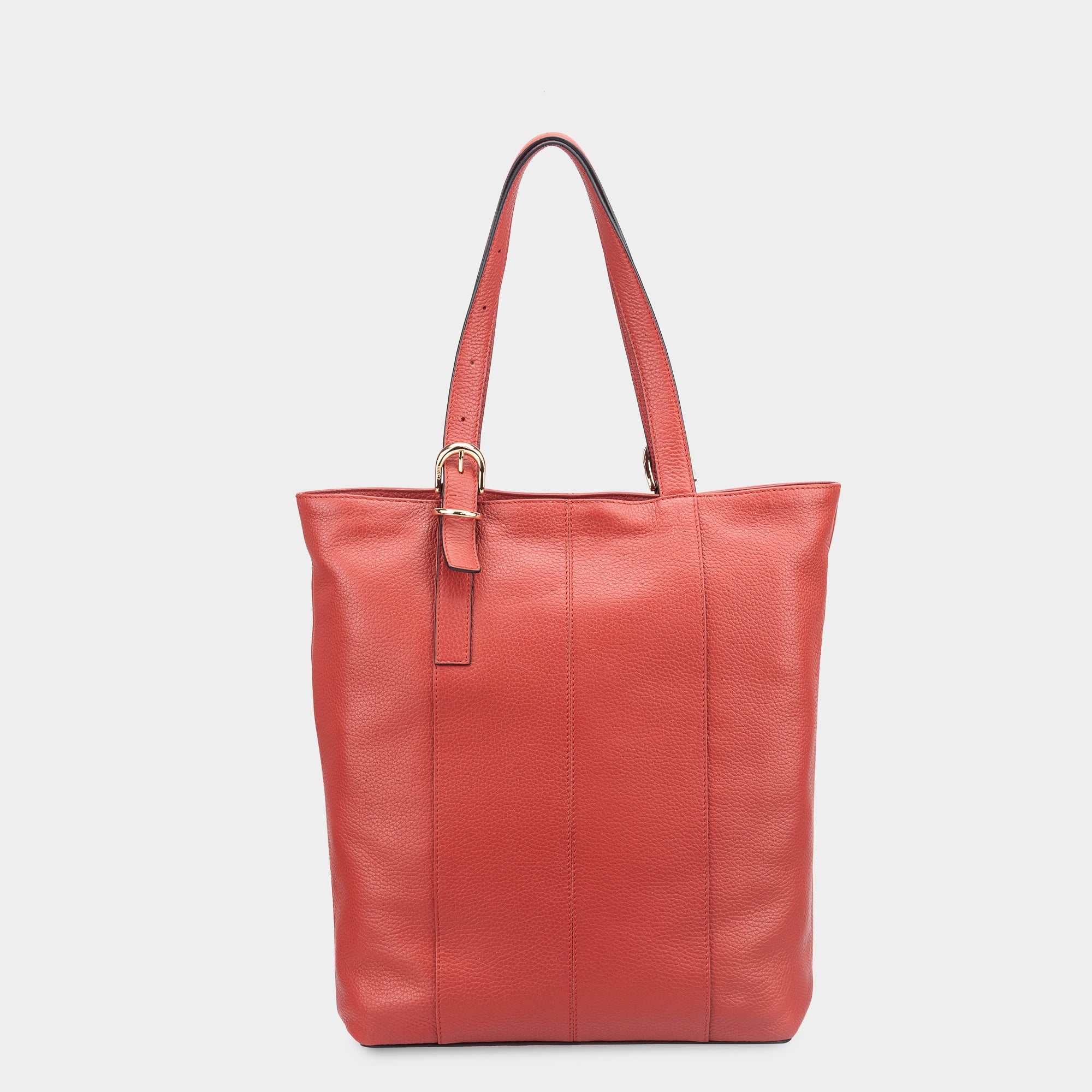 Anna top zip tote#Color_Red