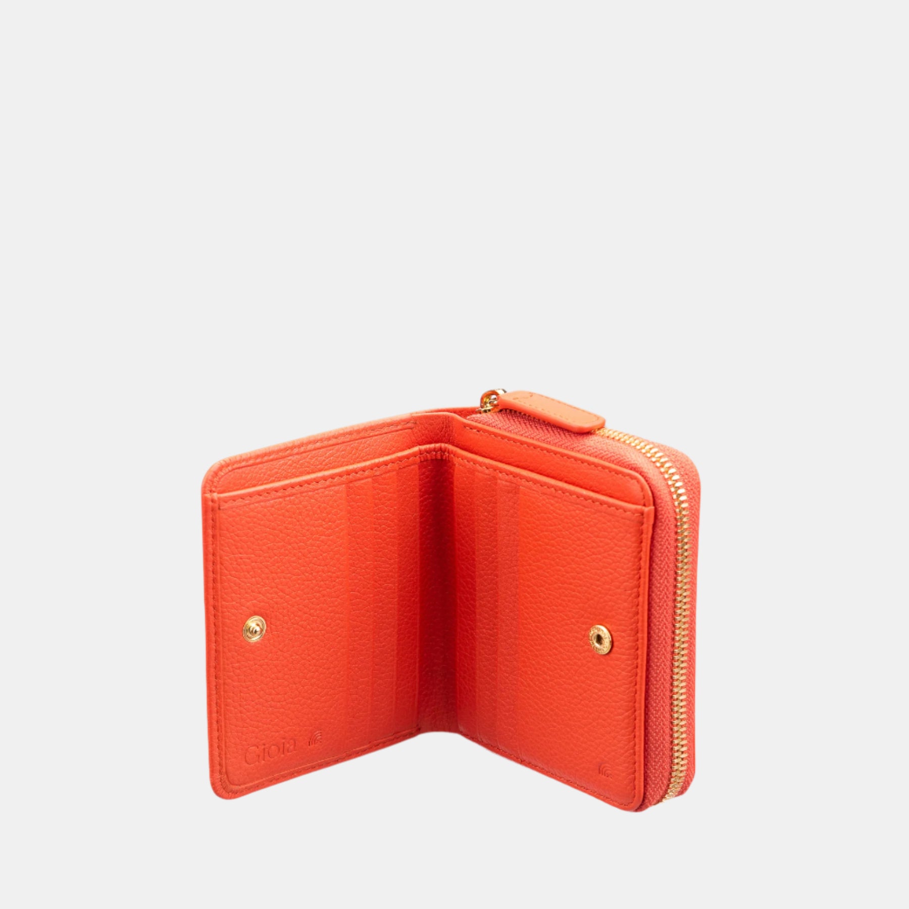 Ava Credit Card and Coin Case#Color_Orange