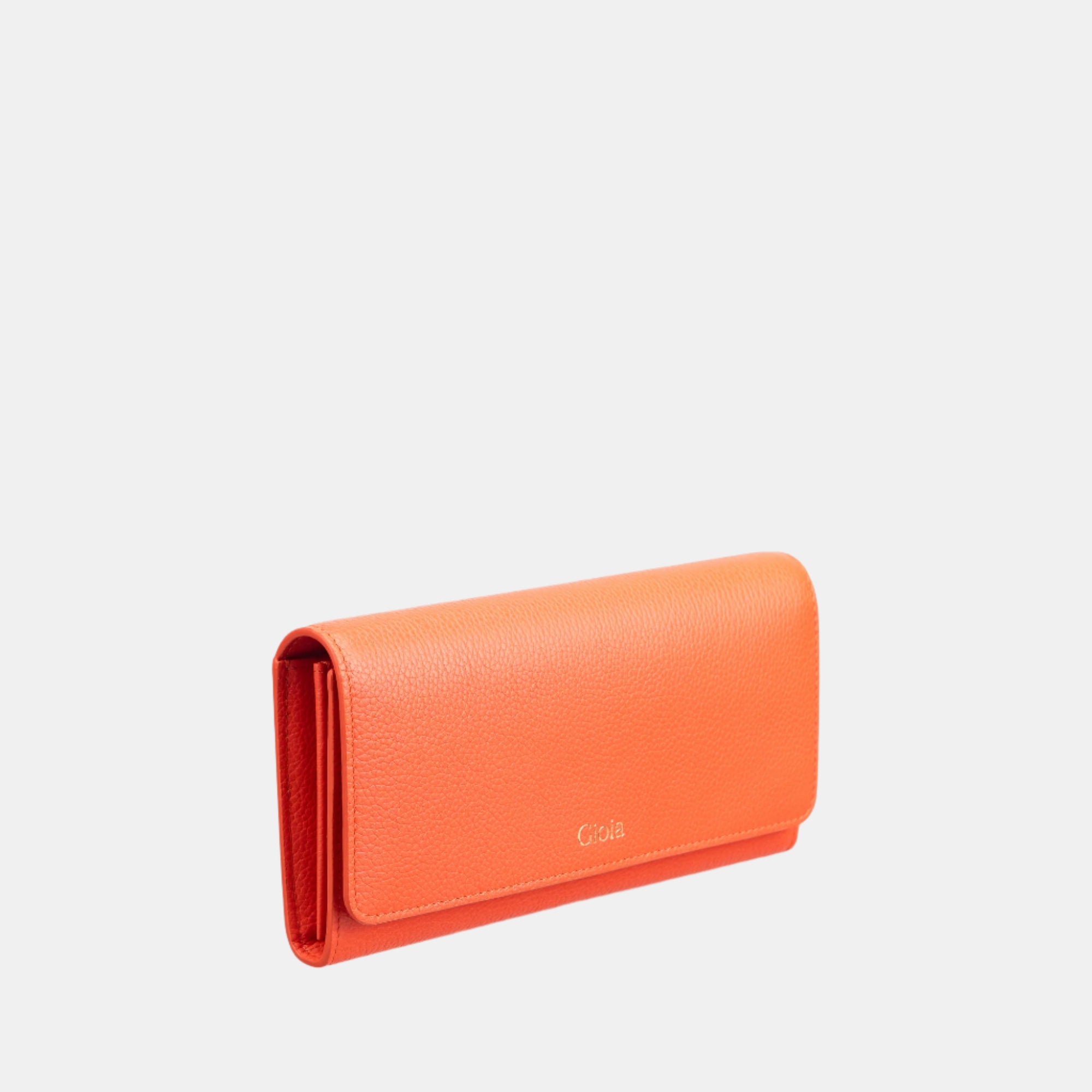 Ava Flapover Clutch#Color_Orange