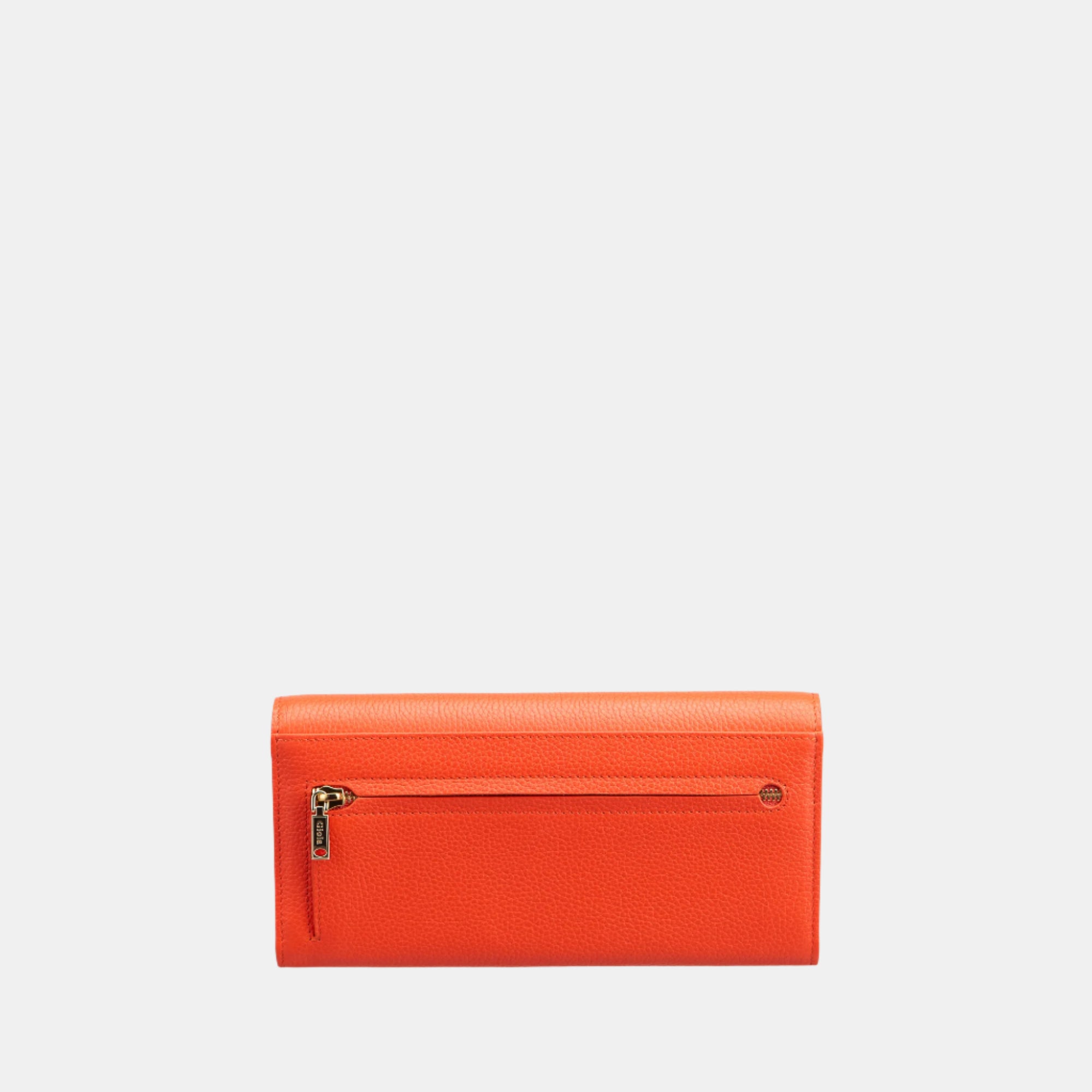 Ava Flapover Clutch#Color_Orange