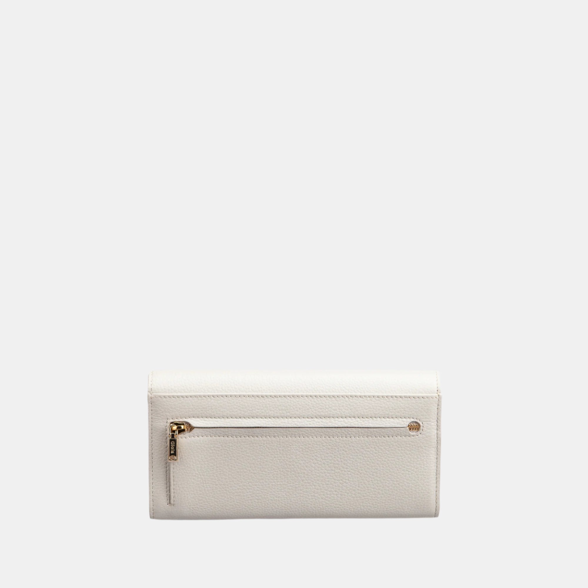 Ava Flapover Clutch#Color_Offwhite