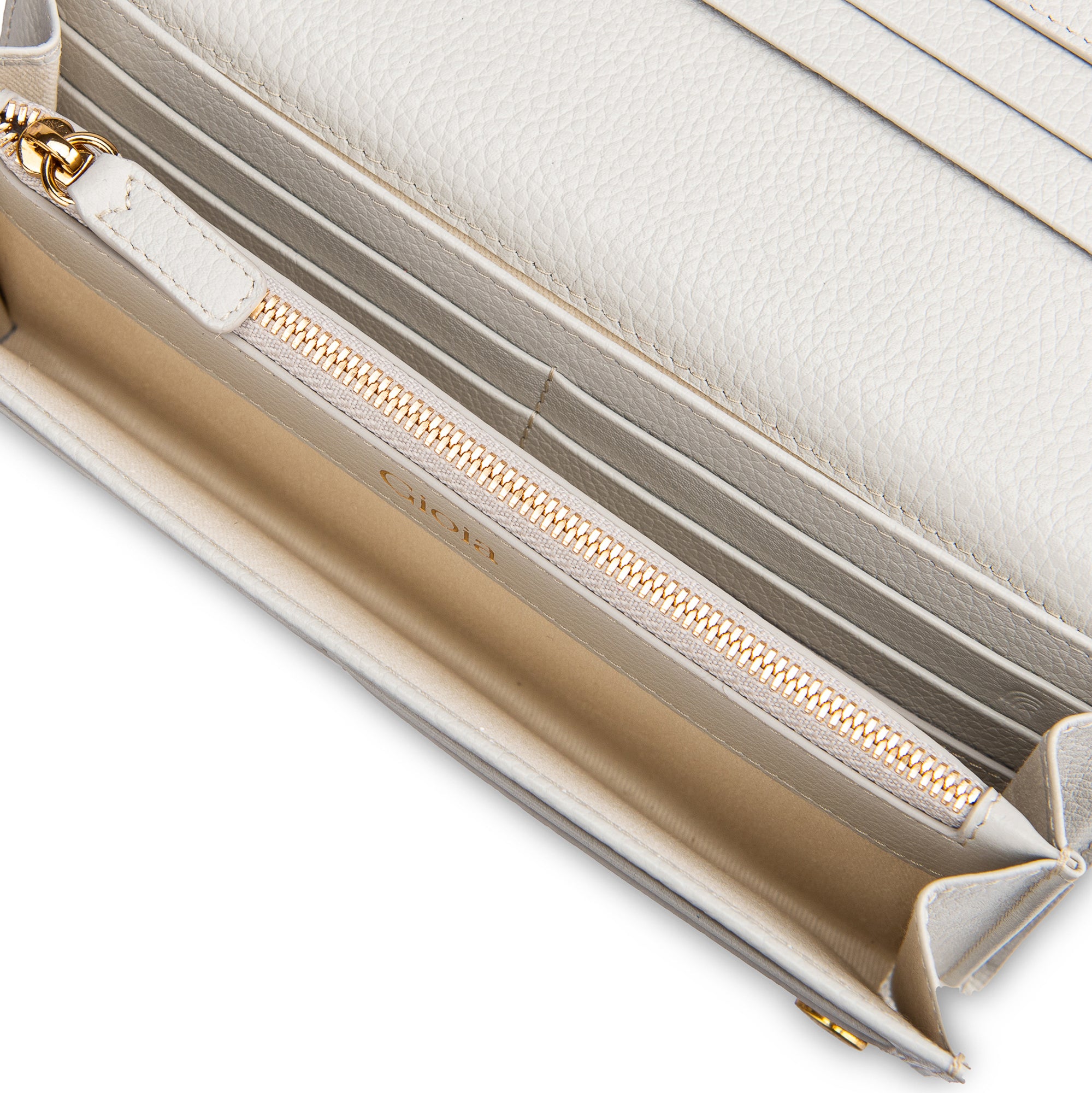 Ava Flapover Clutch#Color_Offwhite