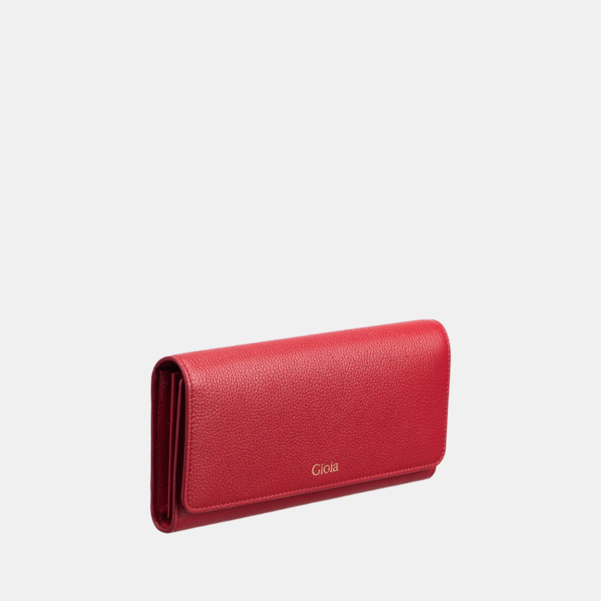 Ava Flapover Clutch#Color_Red