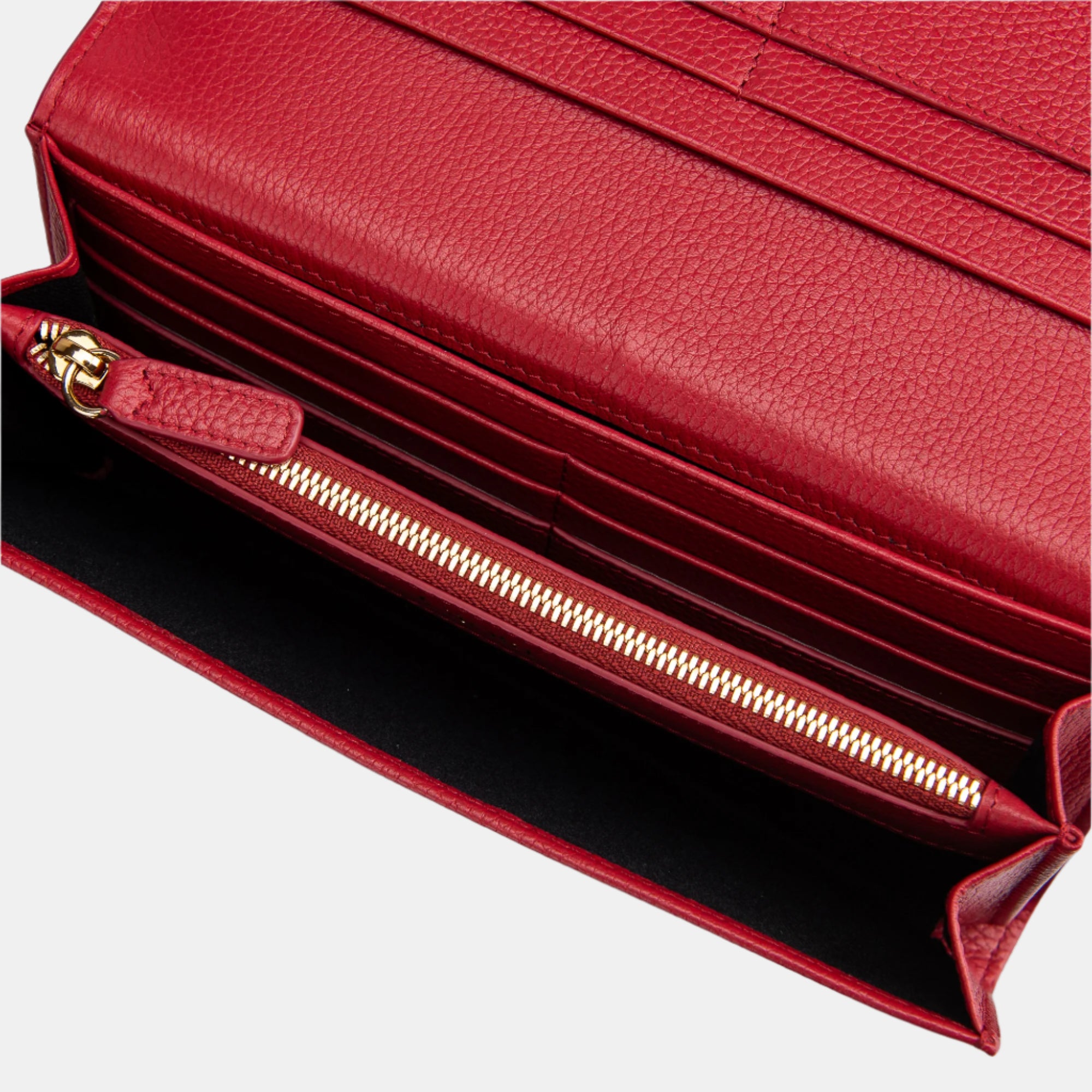 Ava Flapover Clutch#Color_Red