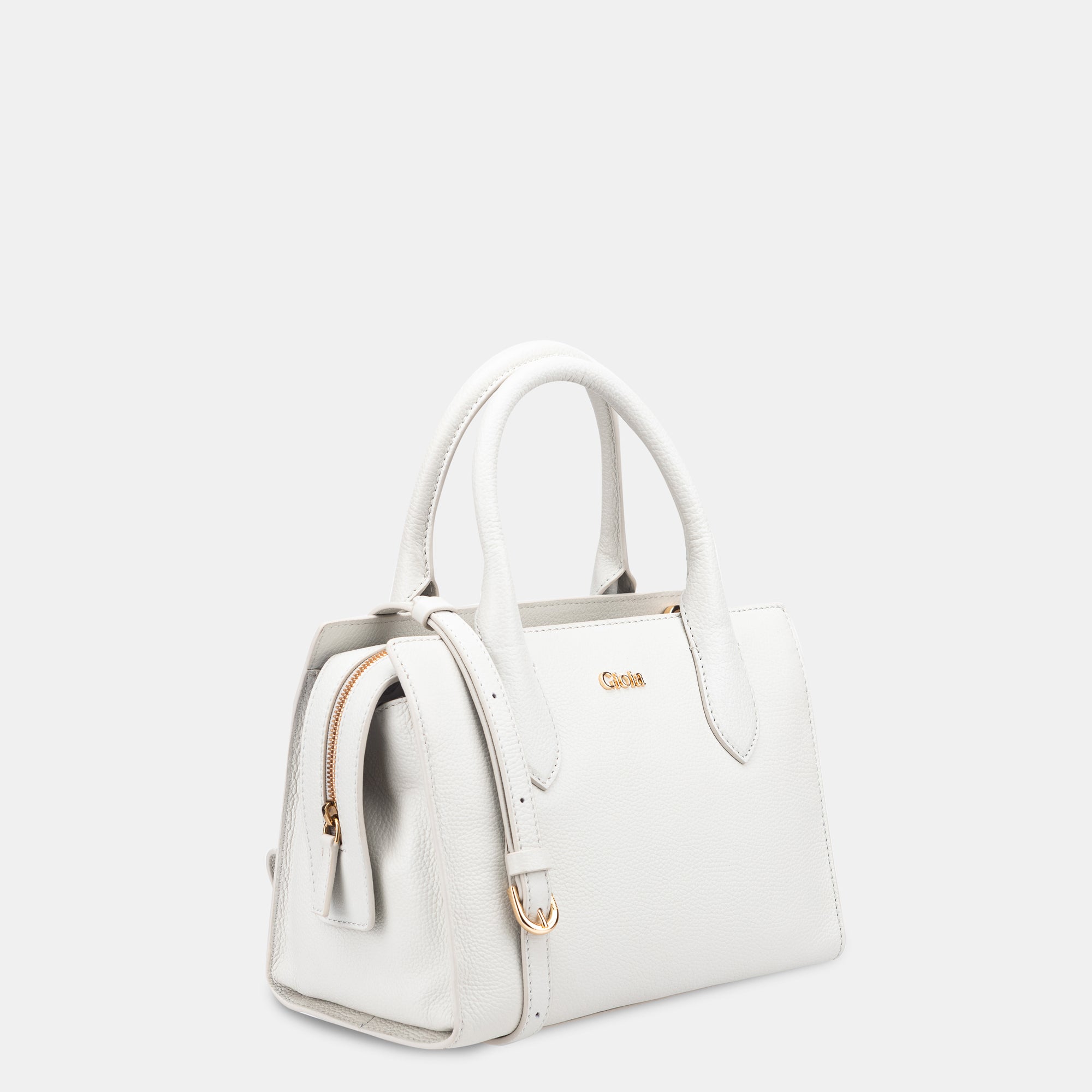 Bella Medium Crossbody Bag#Color_Off White