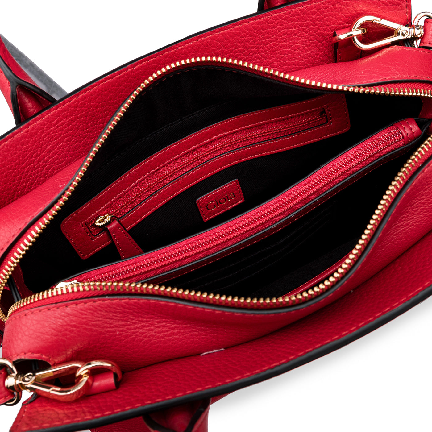Bella Medium Crossbody#Color_Red