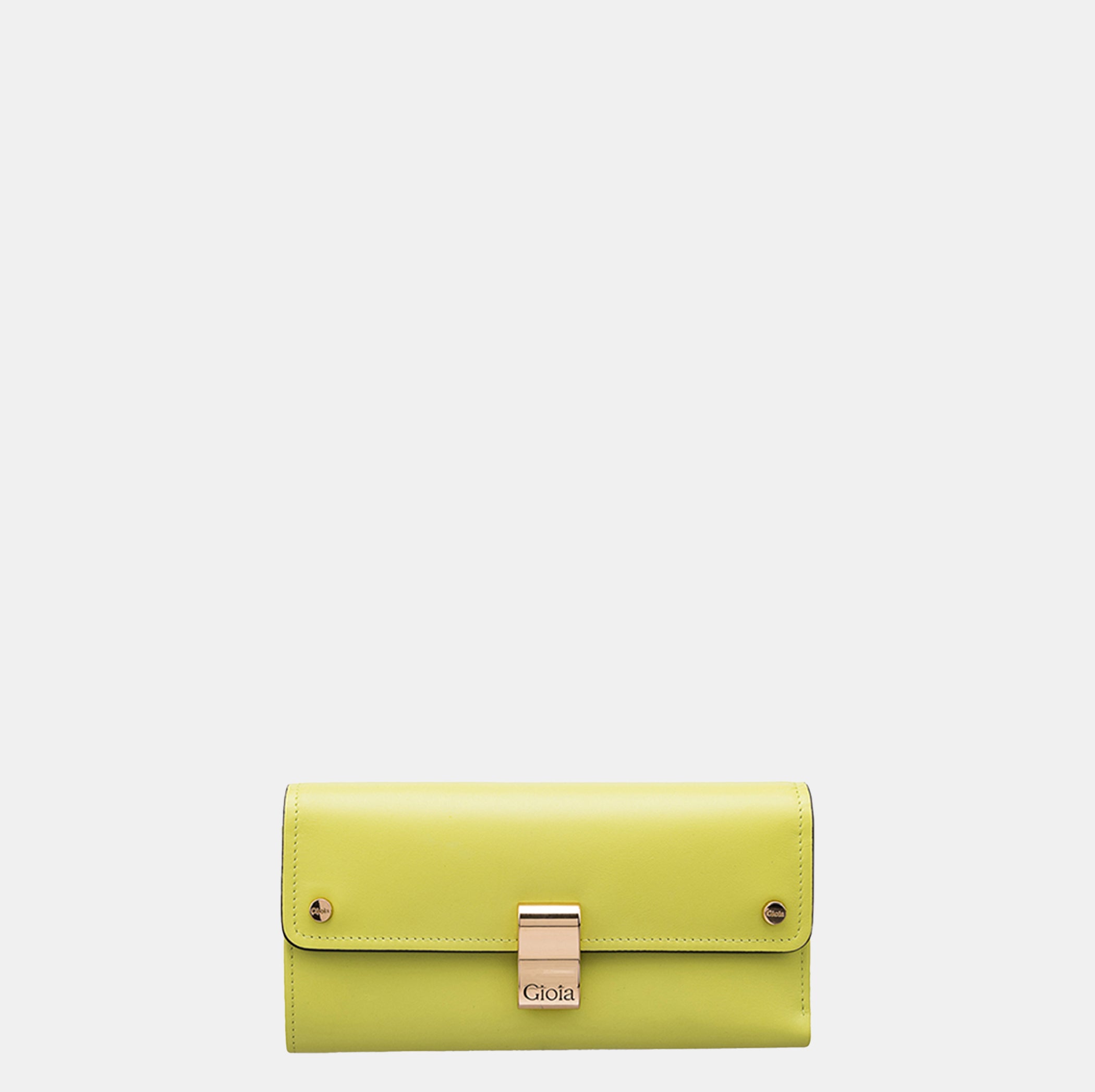 Bella Flapover Clutch#Color_Lime Green