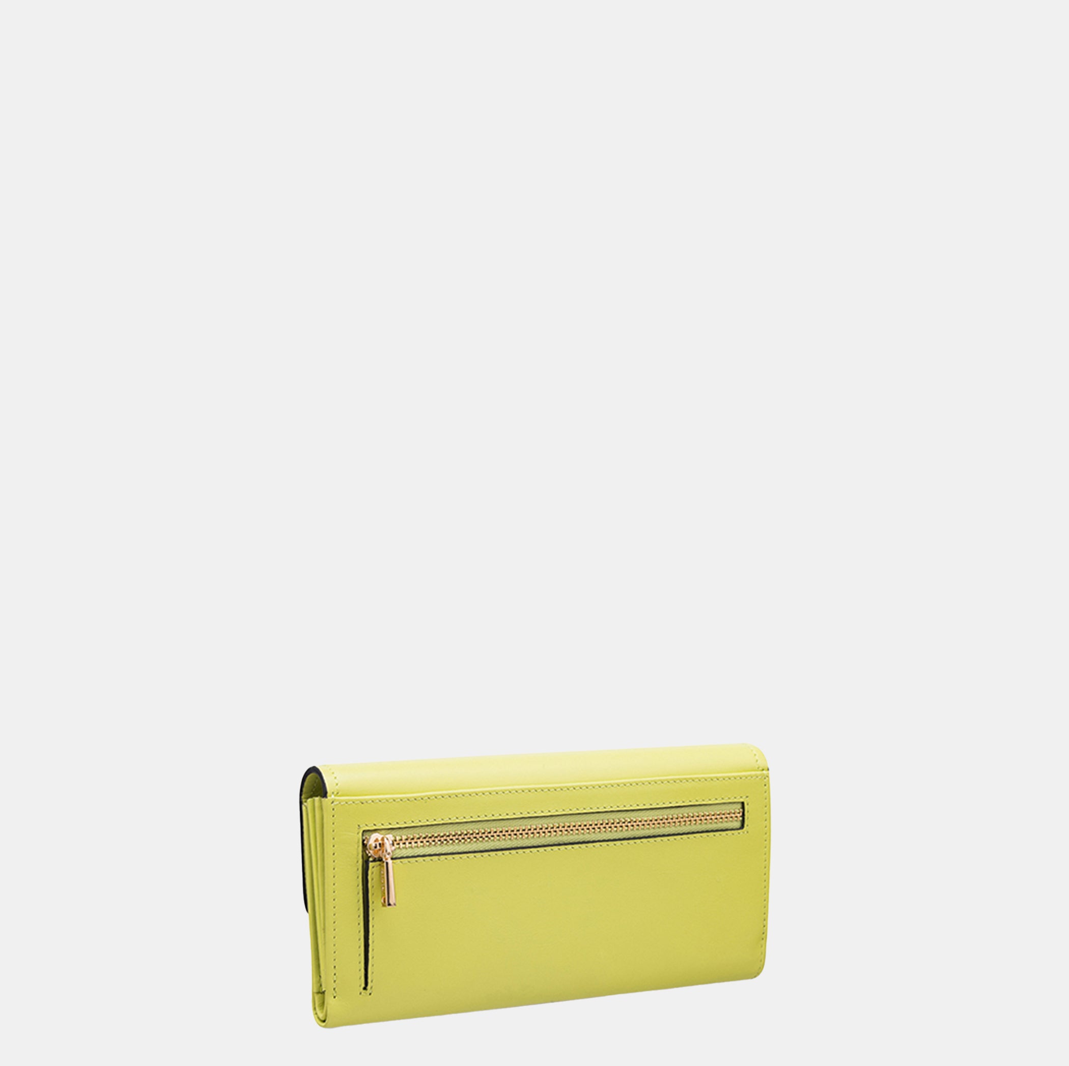 Bella Flapover Clutch#Color_Lime Green