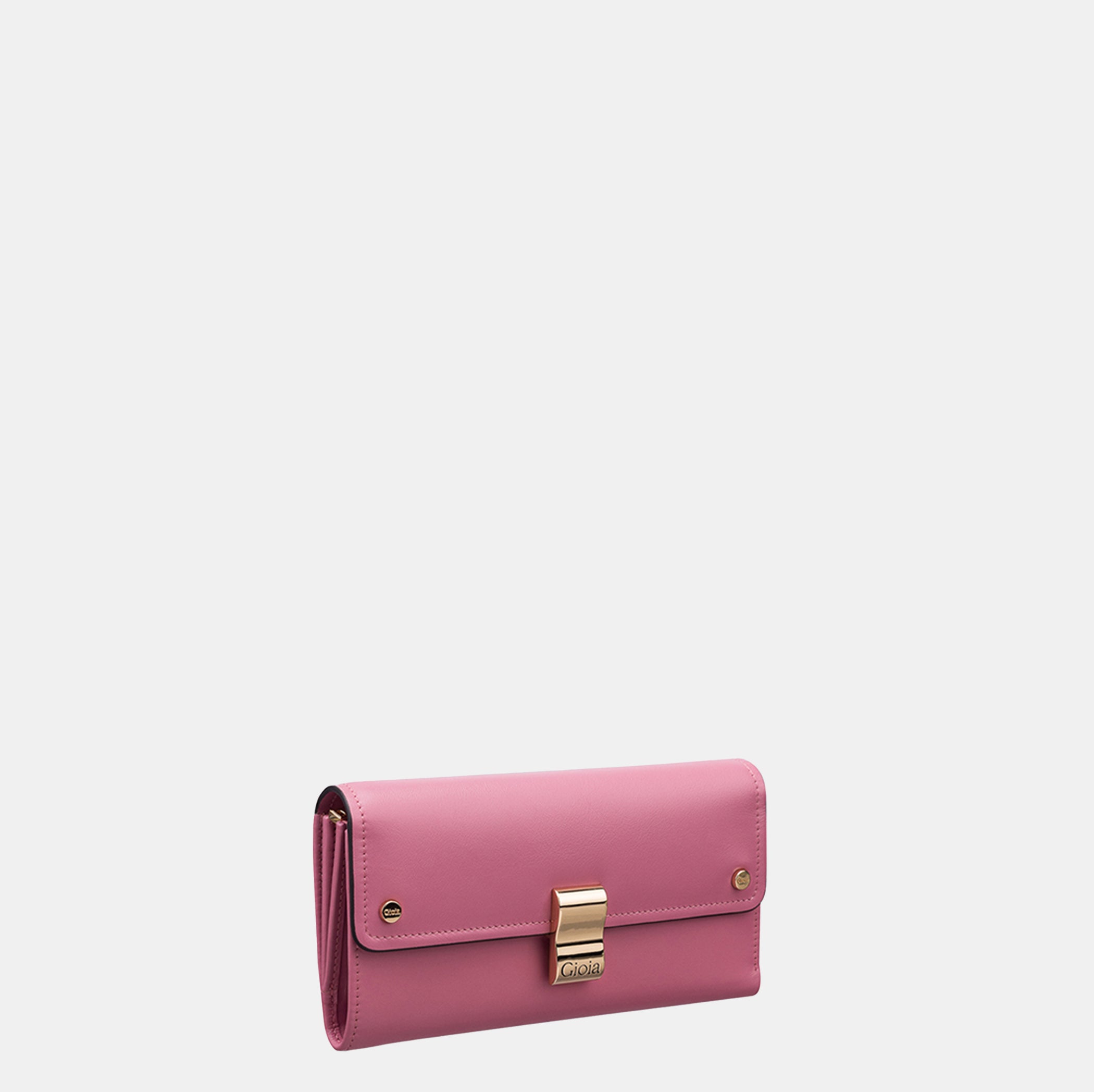 Bella Flapover Clutch#Color_Pink