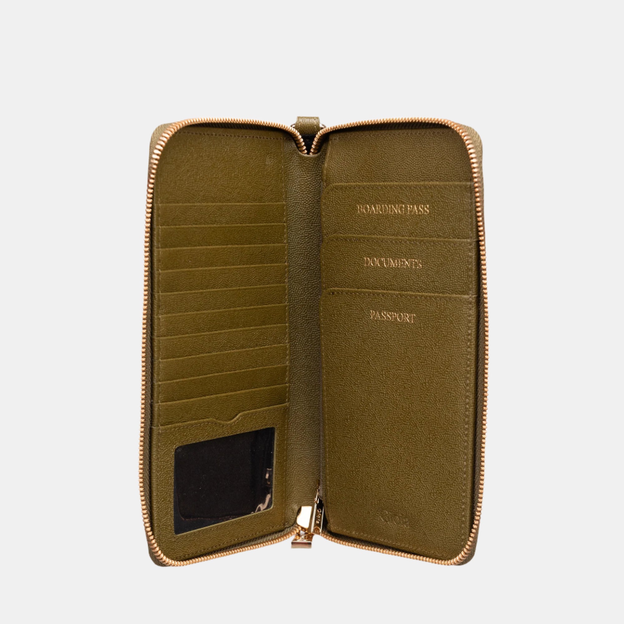 Bello Travel Wallet#Color_Olive