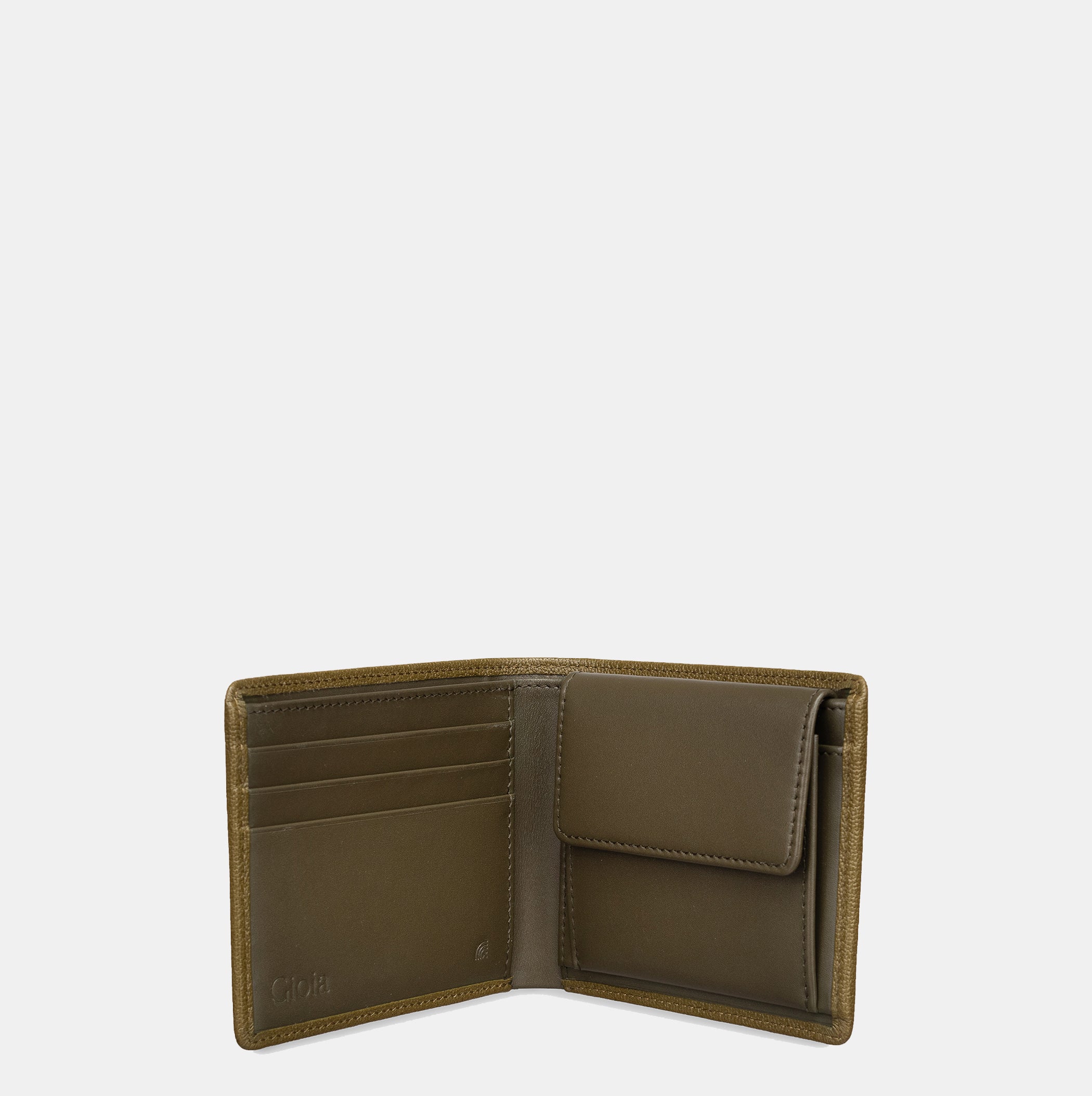Bello Bifold Wallet with Coin Case 3cc#Color_Olive