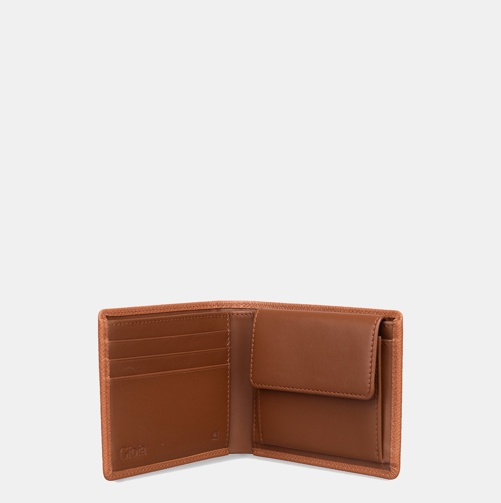 Bello Bifold Wallet with Coin Case 3cc#Color_Tan