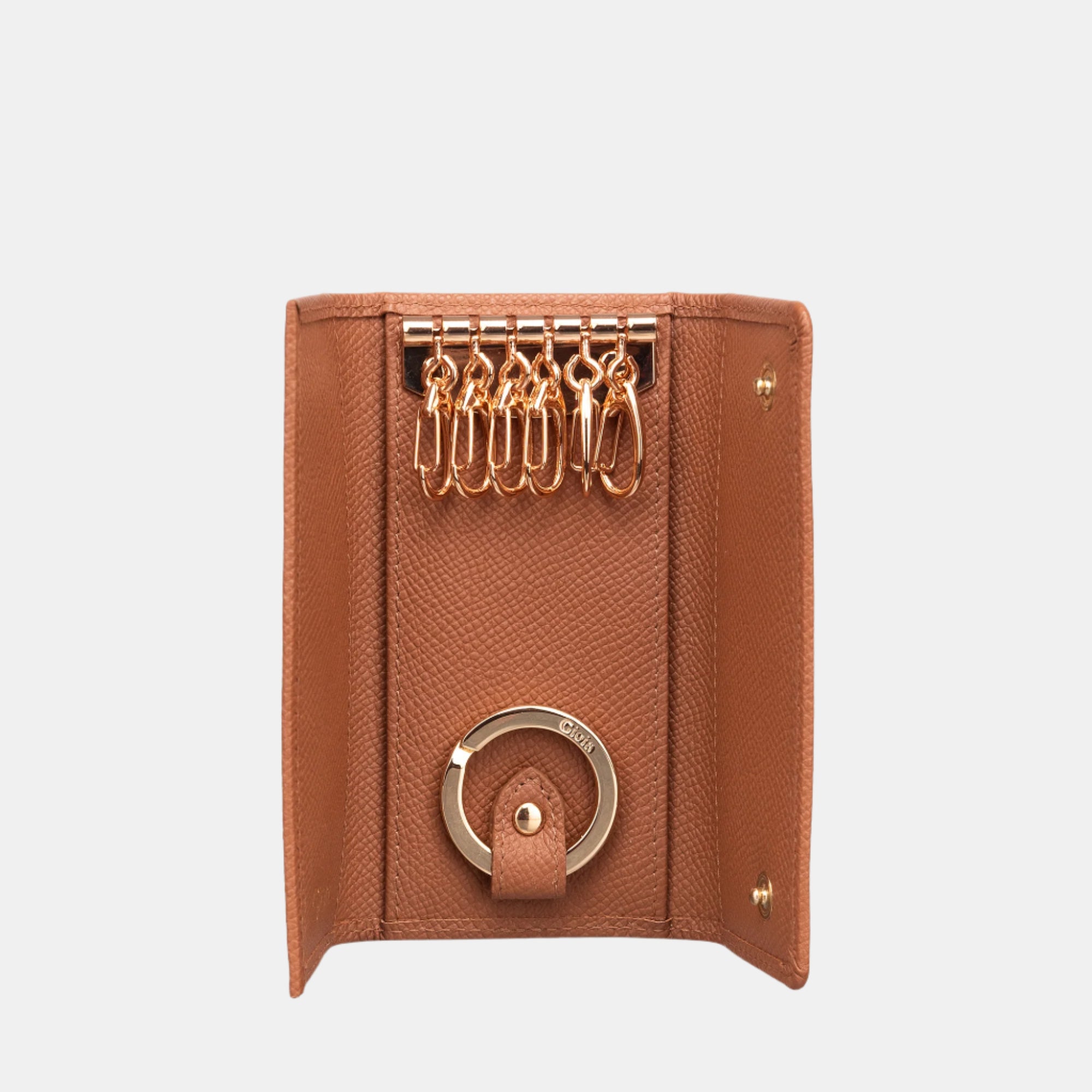 Bello Keychain Case#Color_Tan