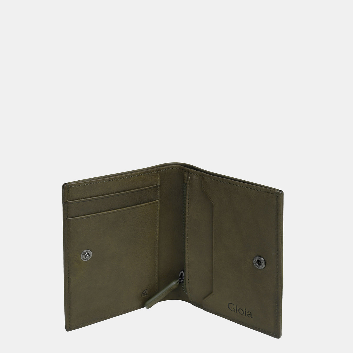 Boston Compact I Wallet#Color_Olive