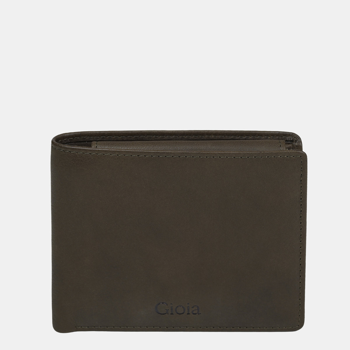 Boston  Bifold Wallet 3cc with Coin Case#Color_Olive