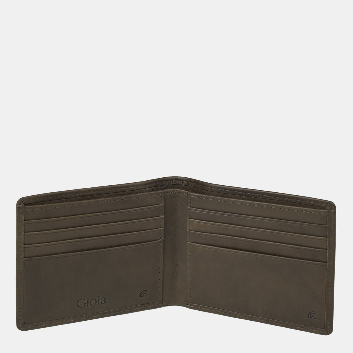 Boston Bifold Wallet 8cc#Color_Olive