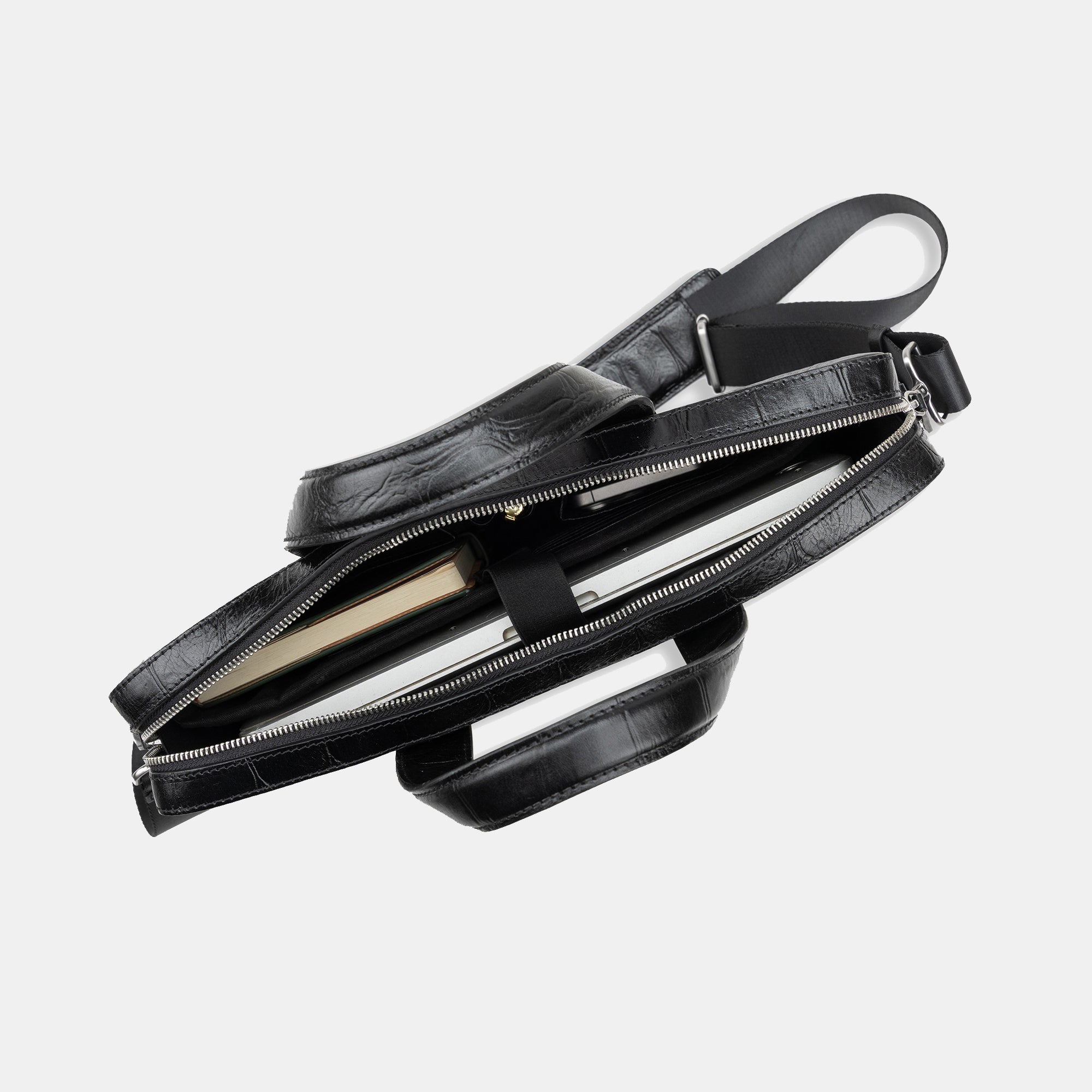 Claire Laptop Bag#Color_Black 