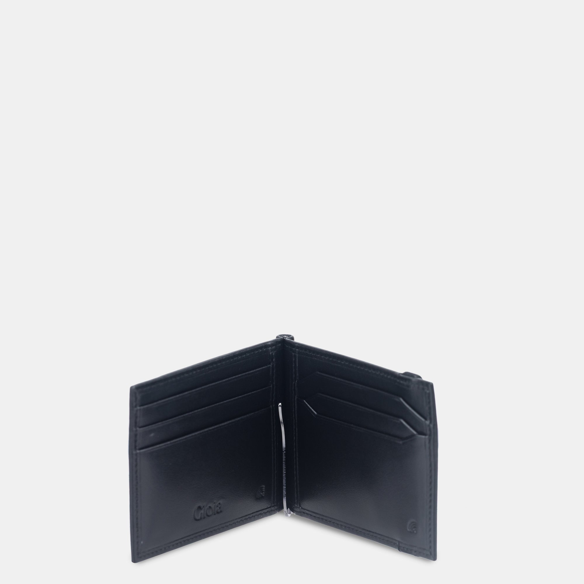 Dapper Essentials Money Clip Wallet 6cc#Color_Black