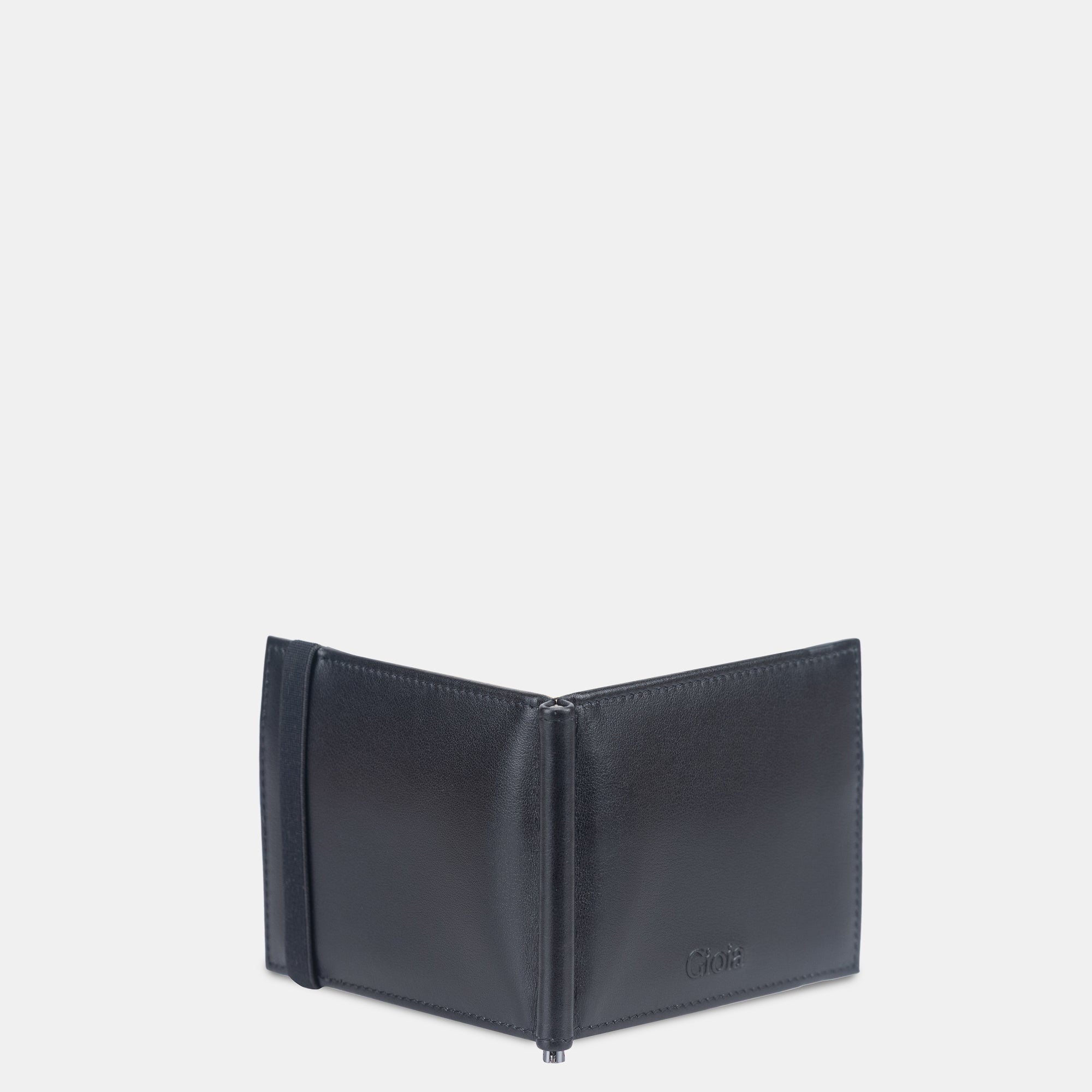 Dapper Essentials Money Clip Wallet 6cc#Color_Black