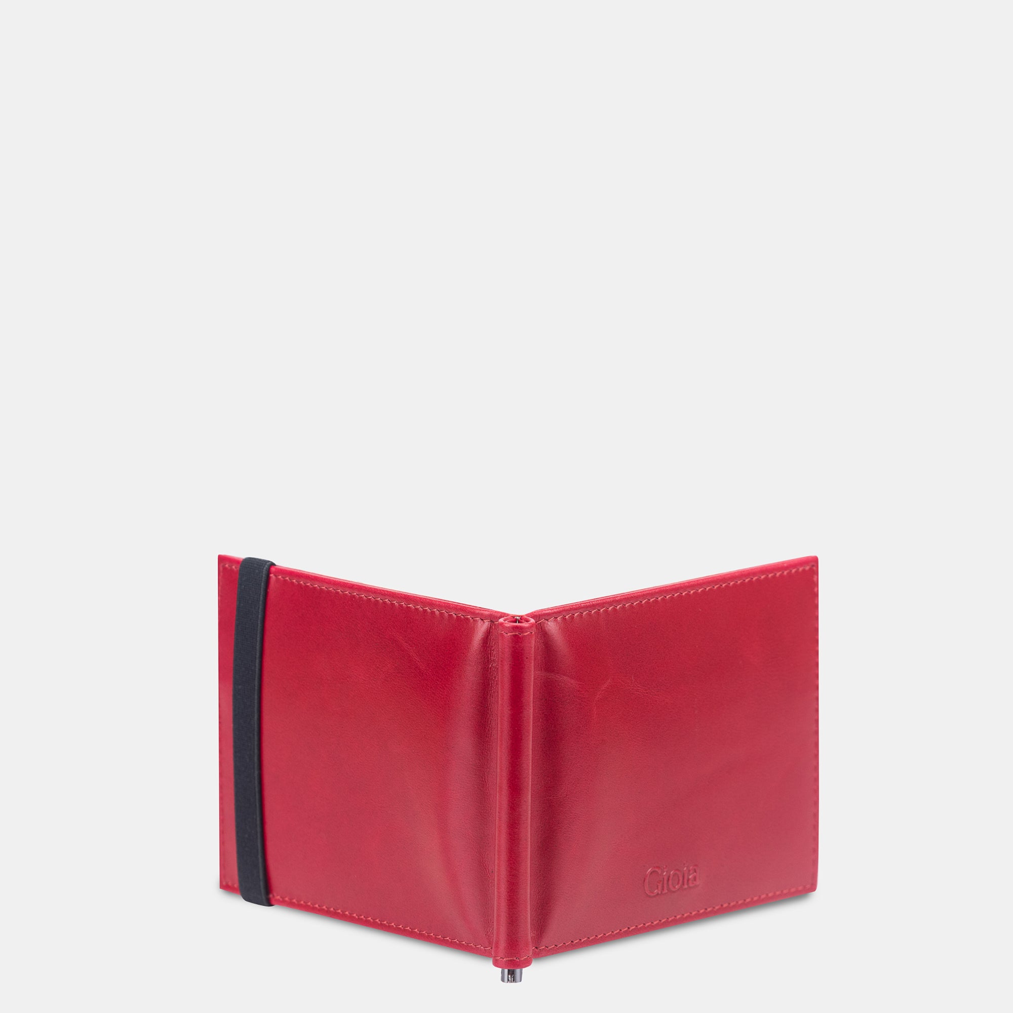 Dapper Essentials Money Clip Wallet 6cc#Color_Red