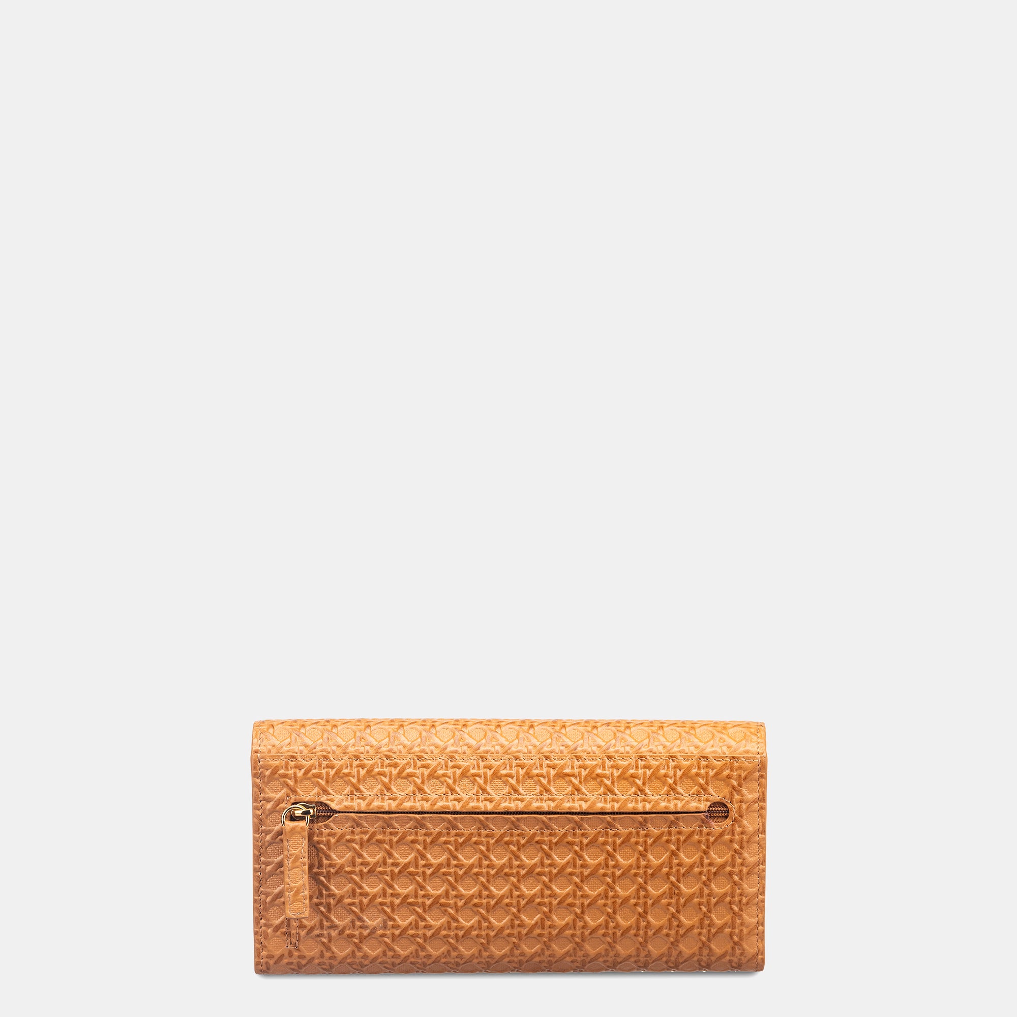 Daisy Flapover Clutch#Color_Tan