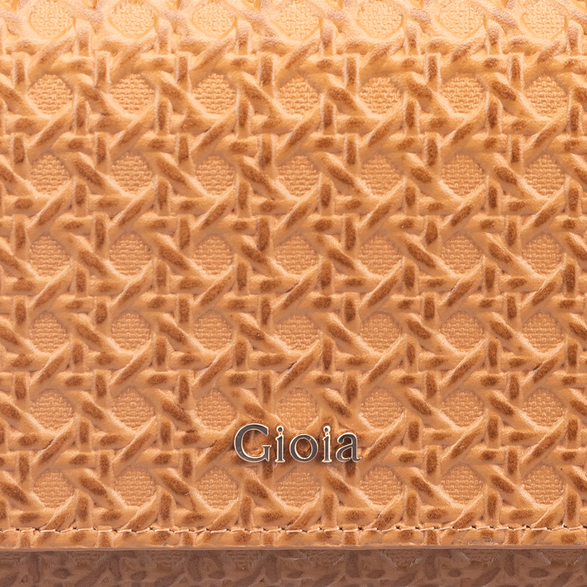 Daisy Flapover Clutch#Color_Tan