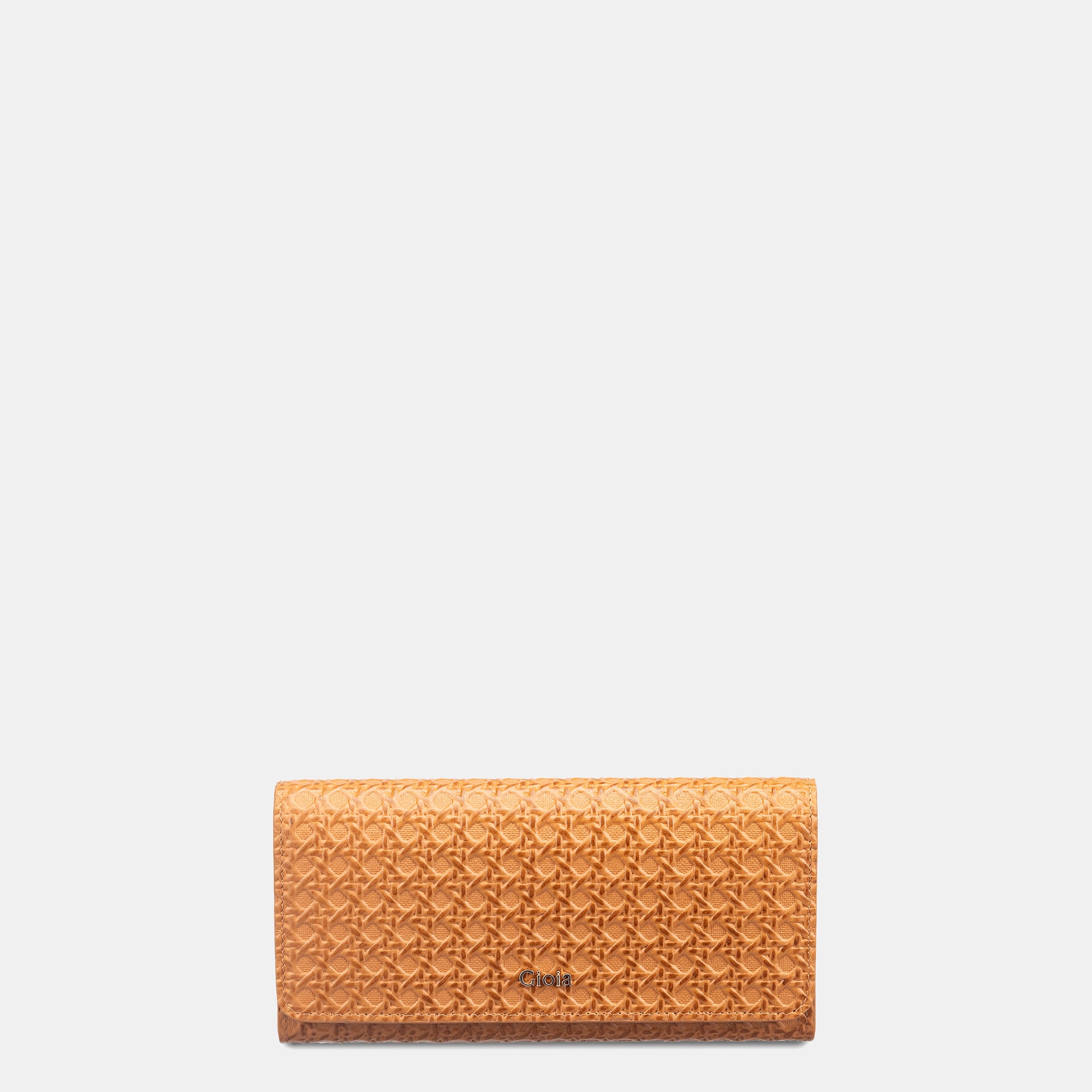 Daisy Flapover Clutch#Color_Tan