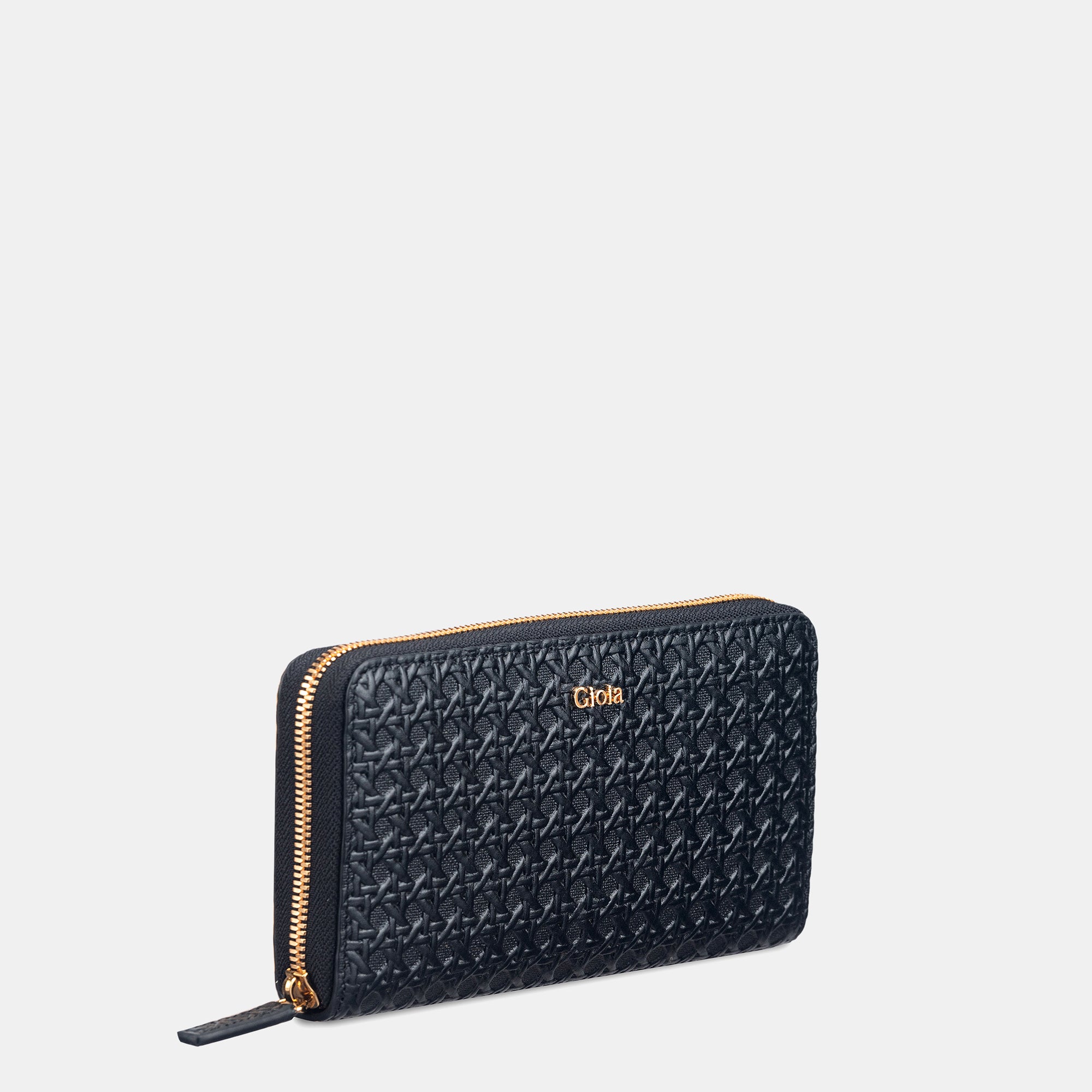 Daisy Ziparound Wallet#Color_Black